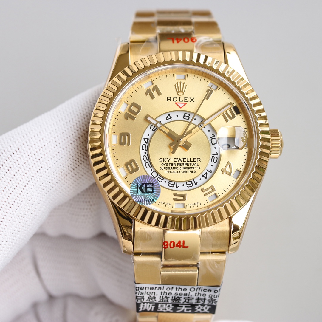 【12-15日にお届け】Rolex メンズ 腕時計 スカイドゥエラー   42MM