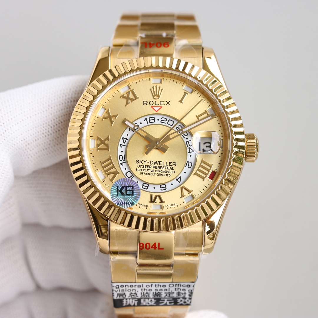 【12-15日にお届け】Rolex メンズ 腕時計 スカイドゥエラー   42MM