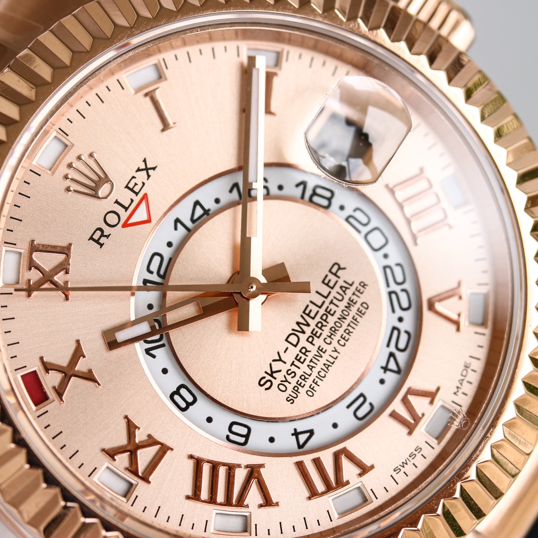 【12-15日にお届け】Rolex メンズ 腕時計 スカイドゥエラー  42MM 2色