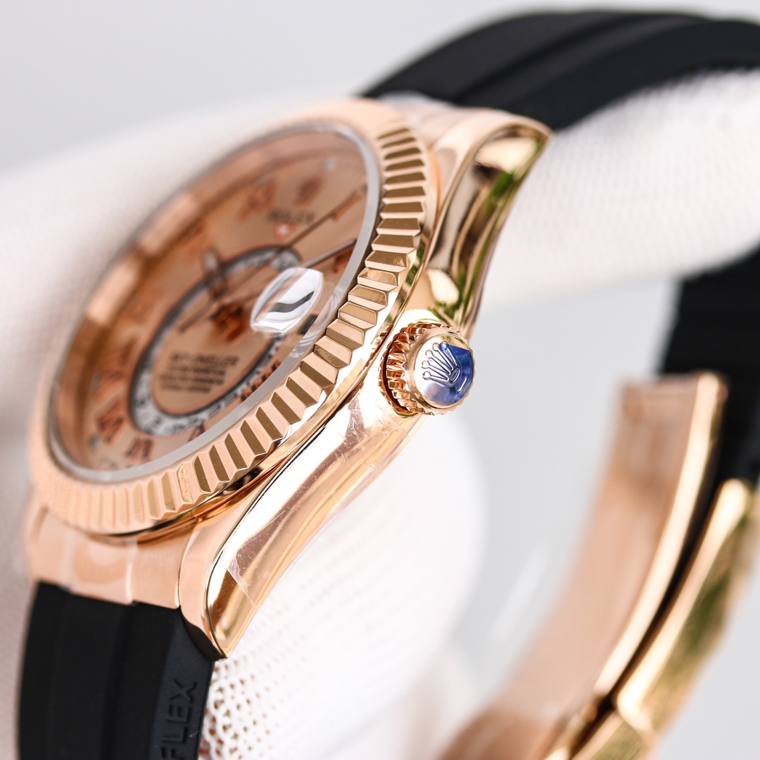 【12-15日にお届け】Rolex メンズ 腕時計 スカイドゥエラー  42MM 2色