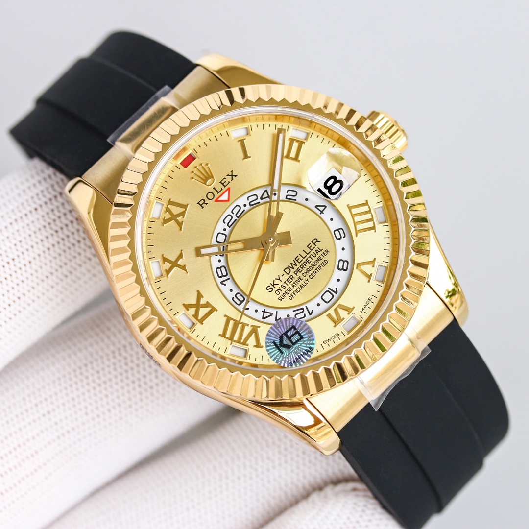 【12-15日にお届け】Rolex メンズ 腕時計 スカイドゥエラー  42MM