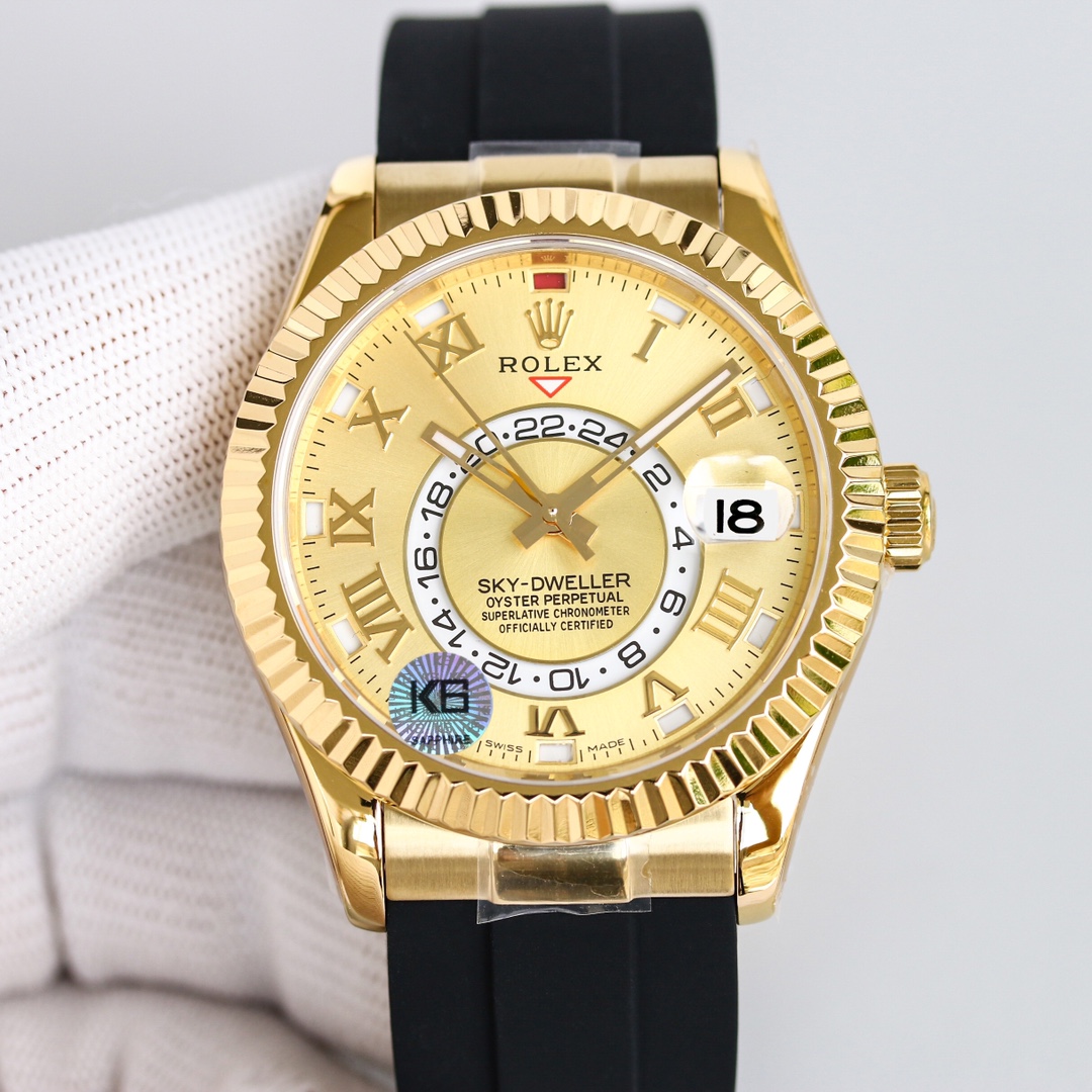 【12-15日にお届け】Rolex メンズ 腕時計 スカイドゥエラー  42MM