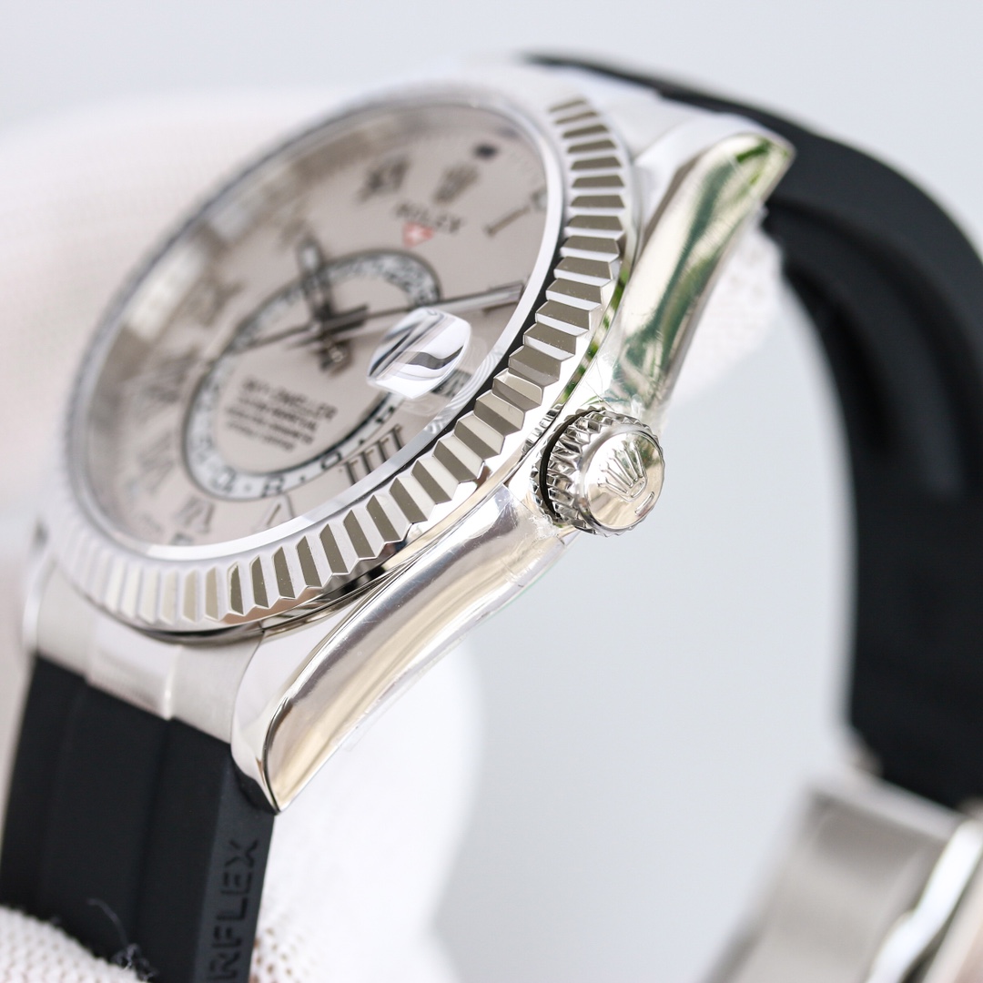 【12-15日にお届け】Rolex メンズ 腕時計 スカイドゥエラー  42MM  2色