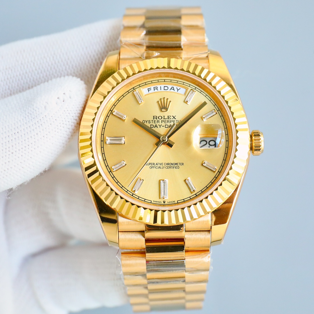 【12-15日にお届け】Rolex メンズ 腕時計 デイトジャスト  40MM 
