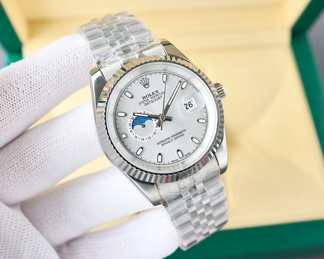 【12-15日にお届け】Rolex メンズ 腕時計 デイトジャスト  40MM 