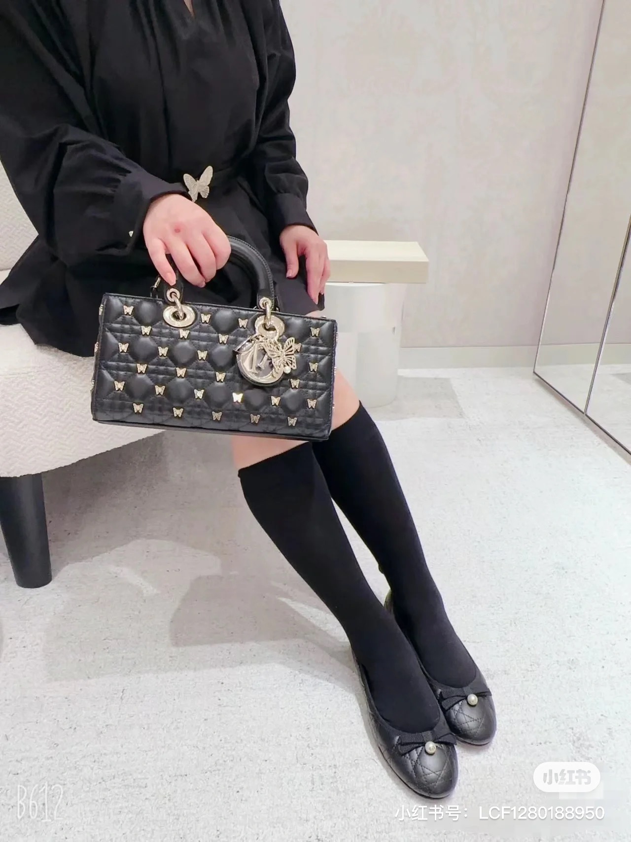 【DIOR】mini Lady  22CM 26CM