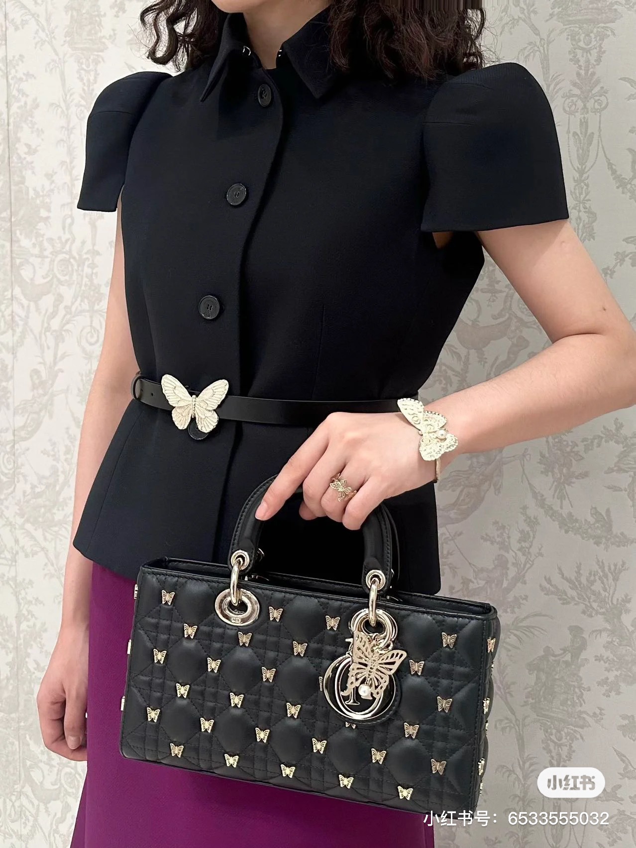 【DIOR】mini Lady  22CM 26CM