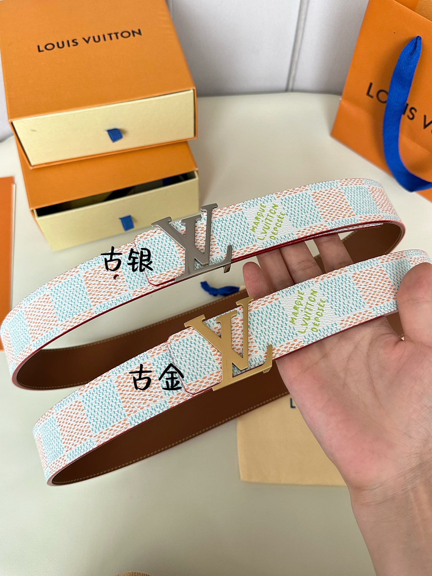 【Louis Vuitton】 メンズ  幅：4.0CM 長：105-125CM