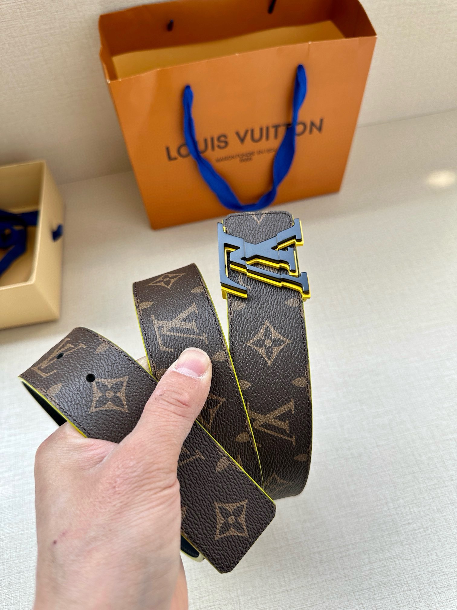 【Louis Vuitton】 メンズ  幅：4.0CM 長：105-125CM