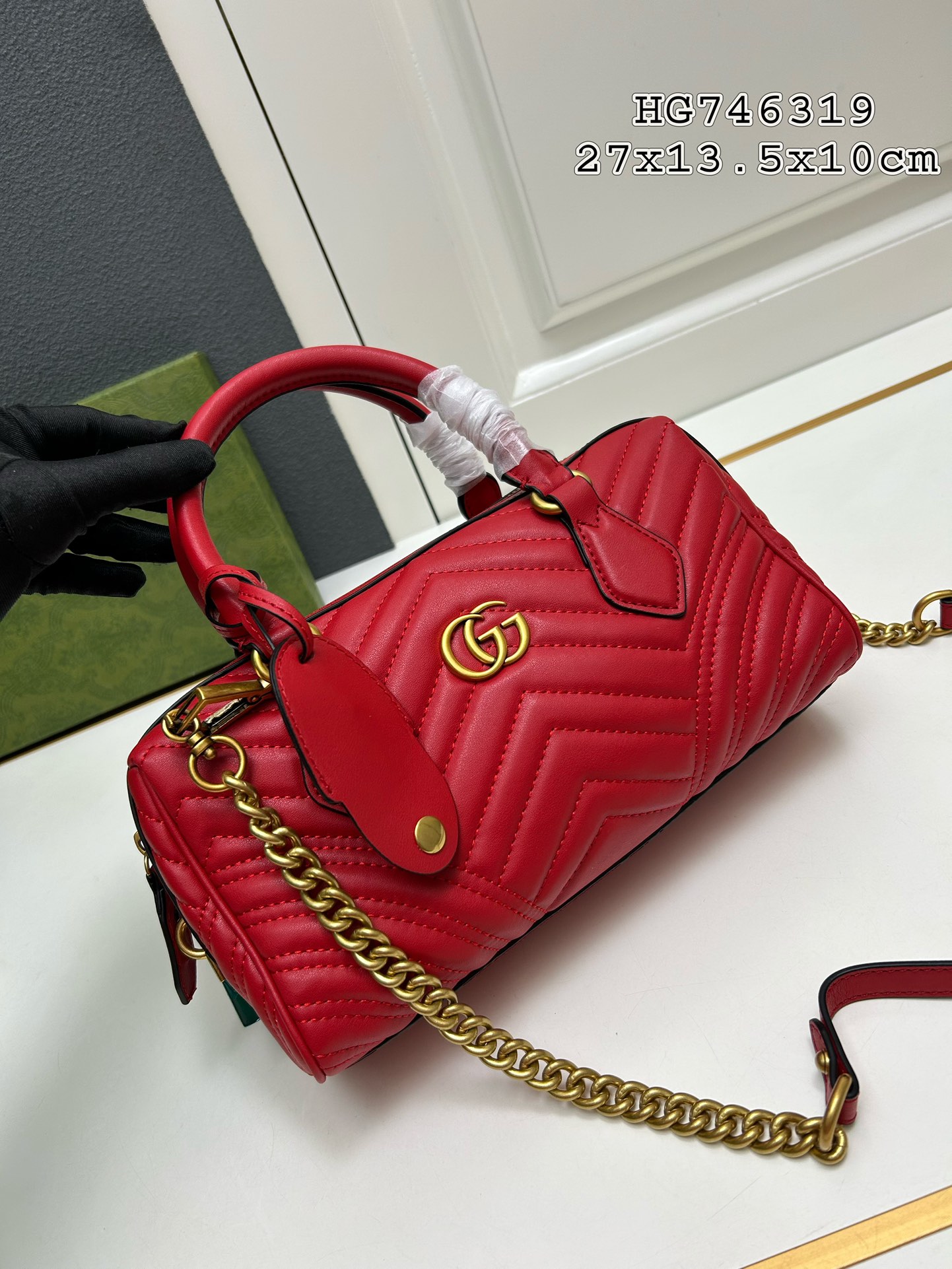 【GUCCI】GG Marmont 27x 13.5x 10cm