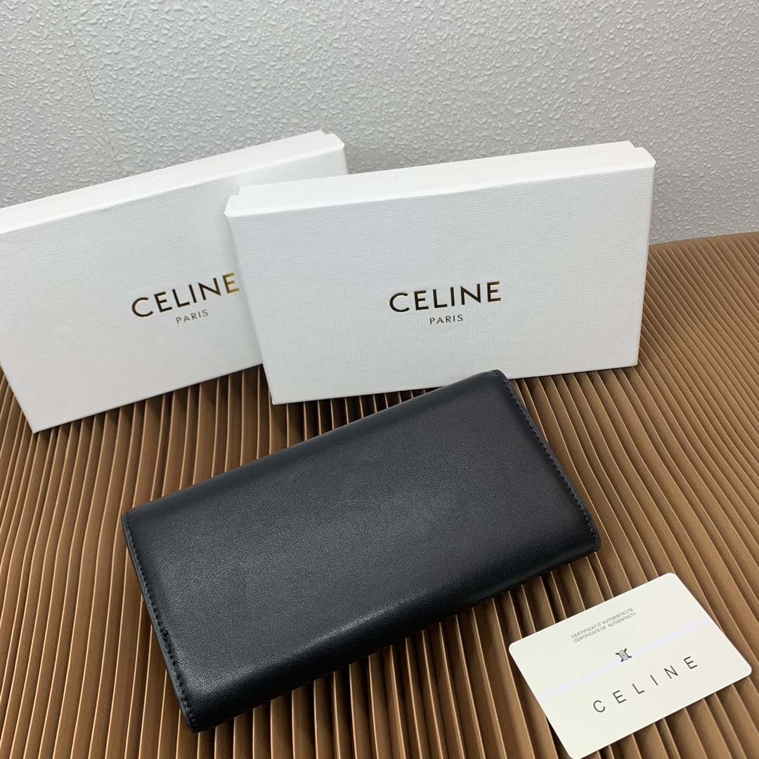 【CELINE】TRIOMPHE CANVAS 19*10*3CM