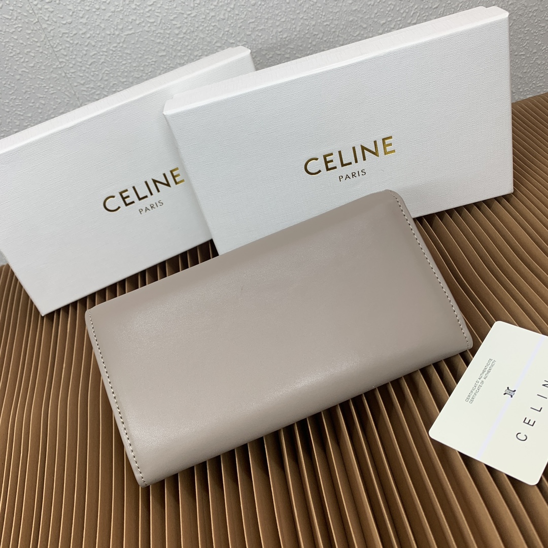 【CELINE】TRIOMPHE CANVAS 19*10*3CM