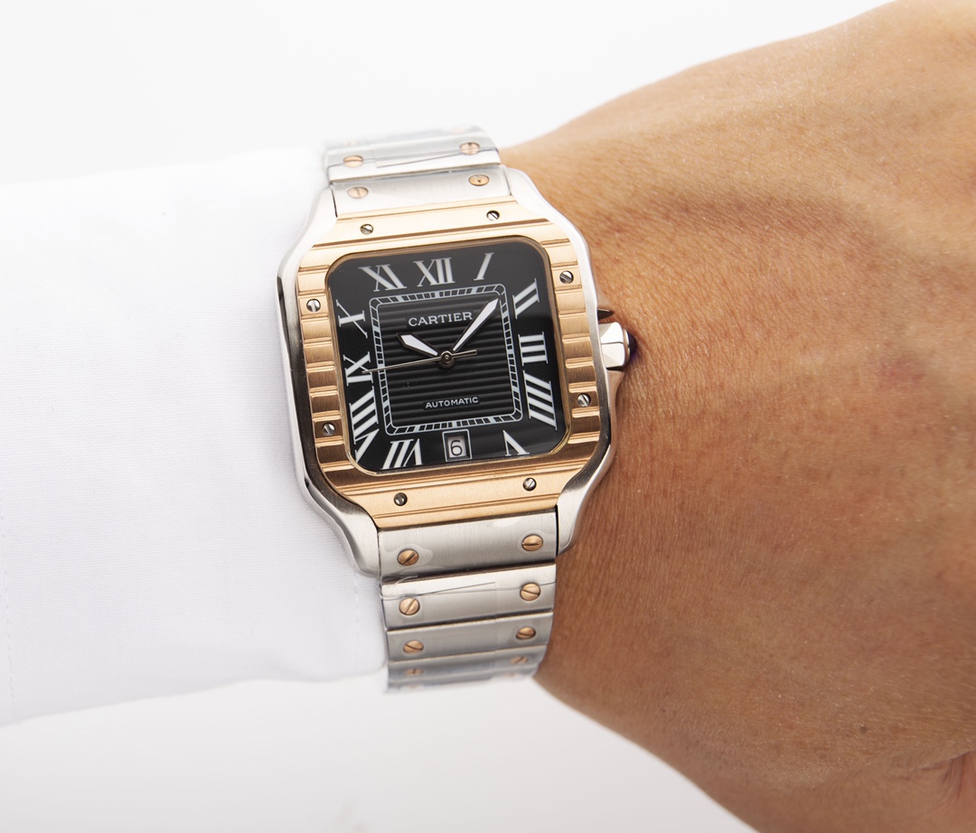 【15-20日間の輸送時間】【Cartler】SANTOS 39.8mmx47.5mm