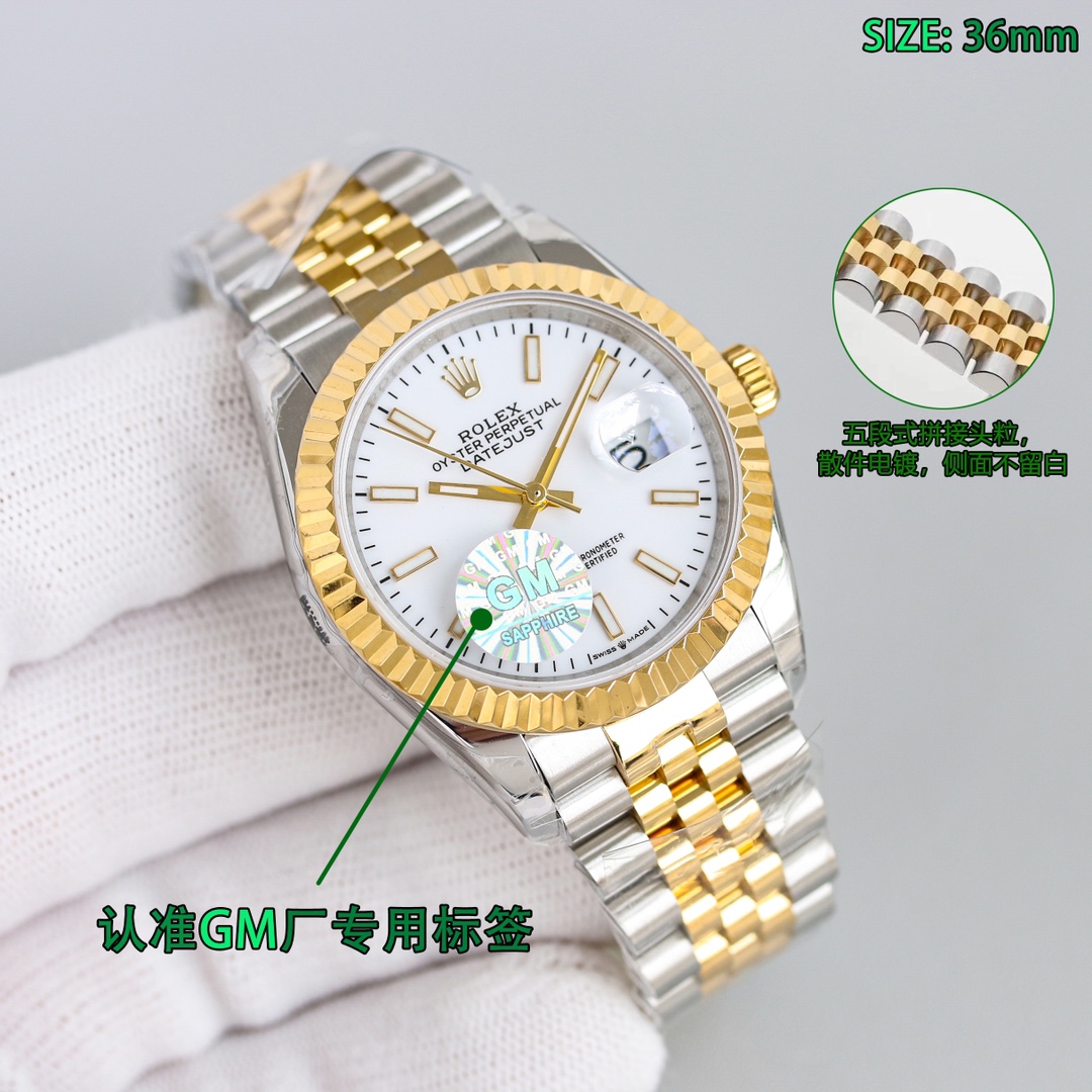 国内在庫(3日にお届け)Rolex メンズ 腕時計  デイトジャスト 279174  41MM   デイトジャスト  6333-0002