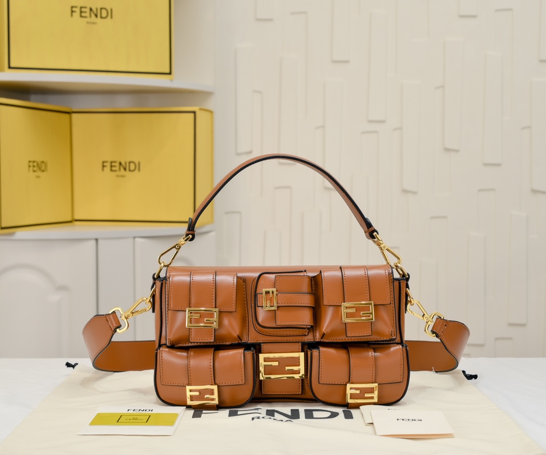 【Fendi】 Baguette 27*17*8CM