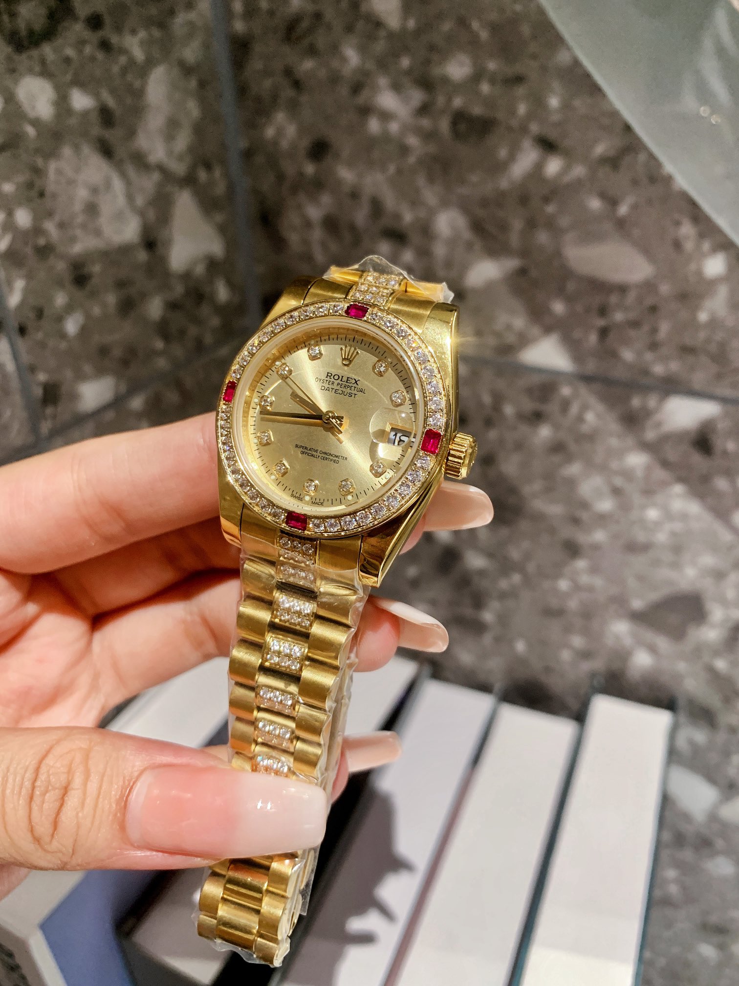 【12-15日にお届け】Rolex メンズ 腕時計  デイトジャスト 279174 31MM   デイトジャスト