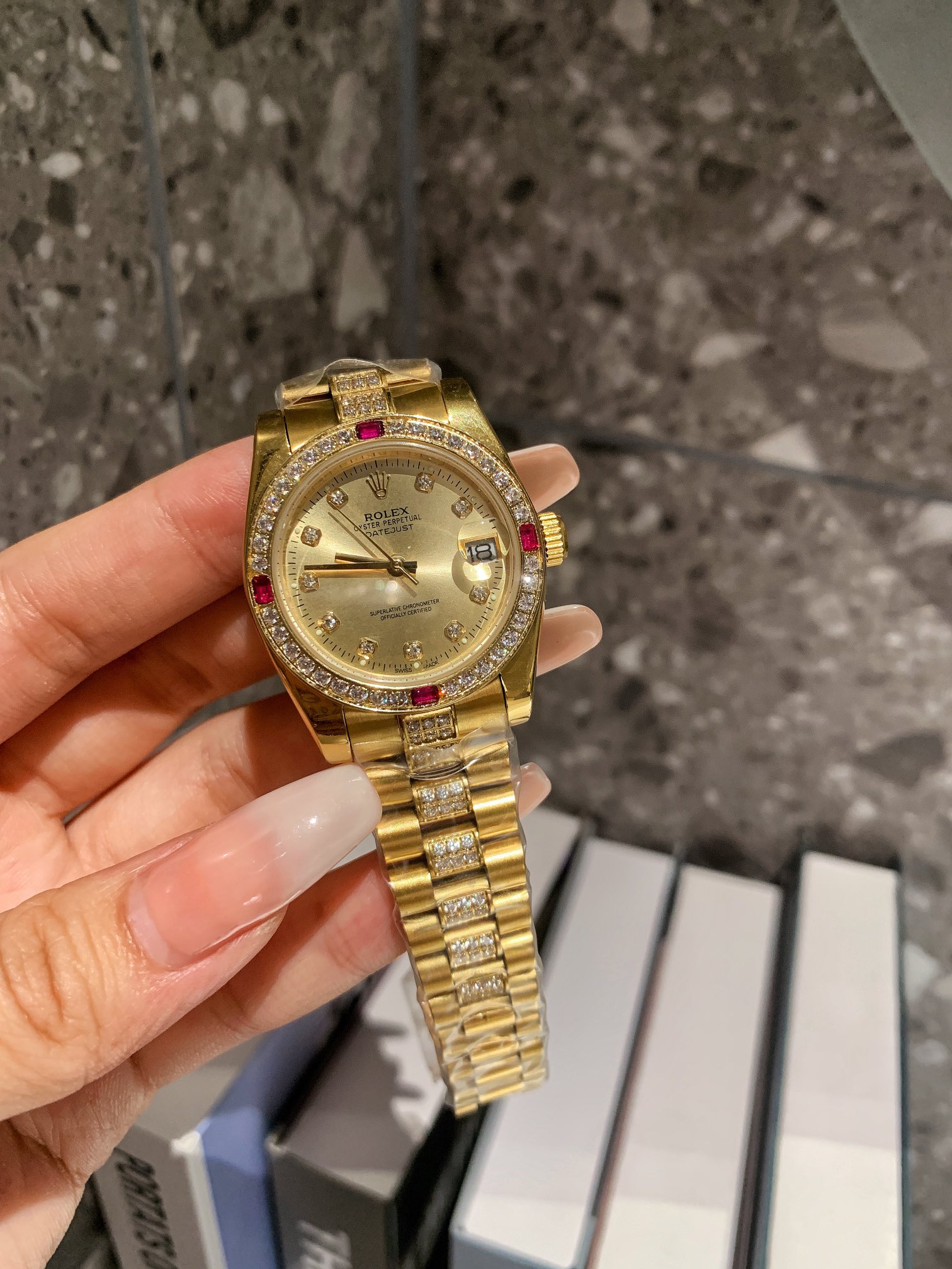 【12-15日にお届け】Rolex メンズ 腕時計  デイトジャスト 279174 31MM   デイトジャスト