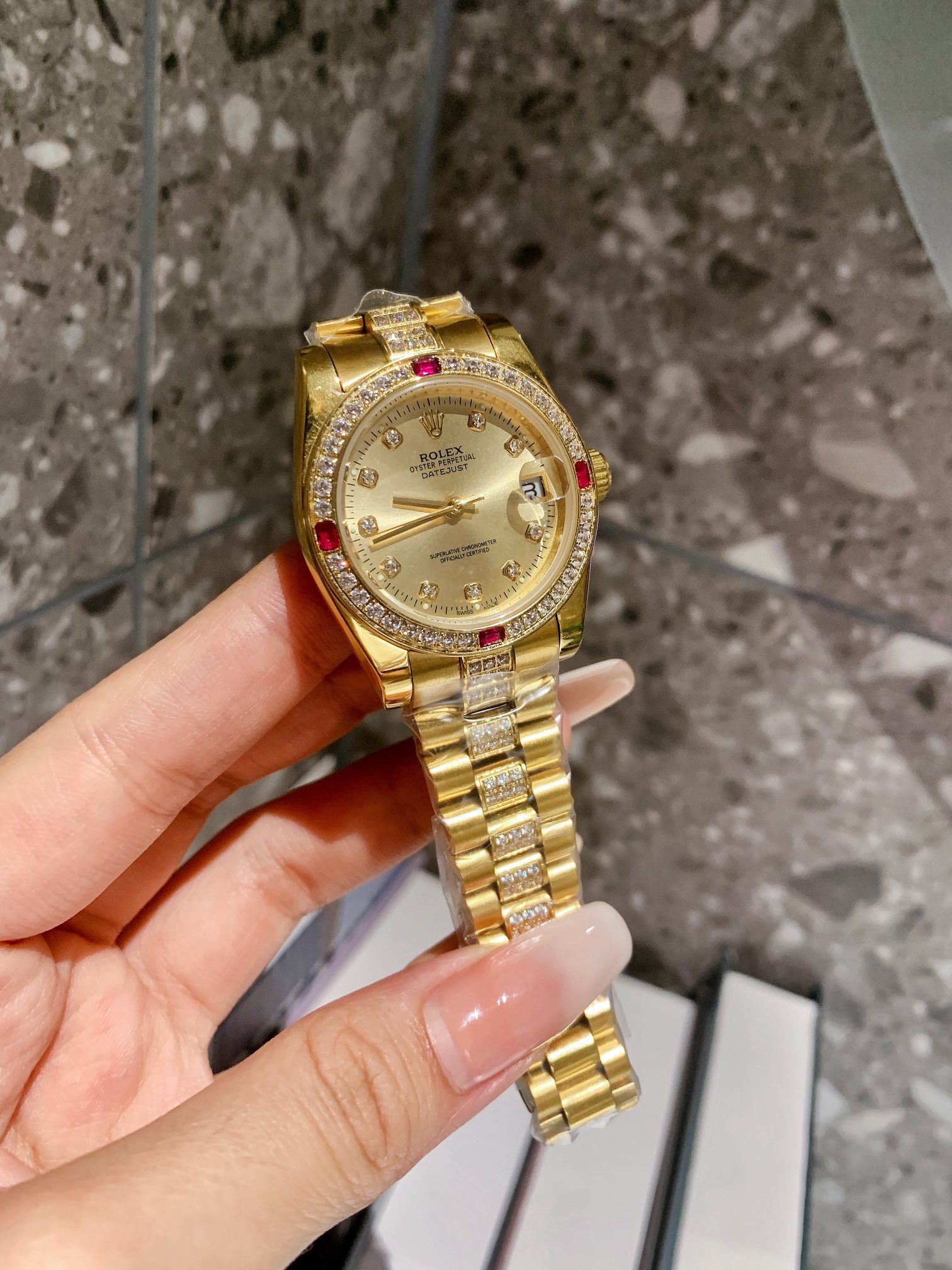 【12-15日にお届け】Rolex メンズ 腕時計  デイトジャスト 279174 31MM   デイトジャスト