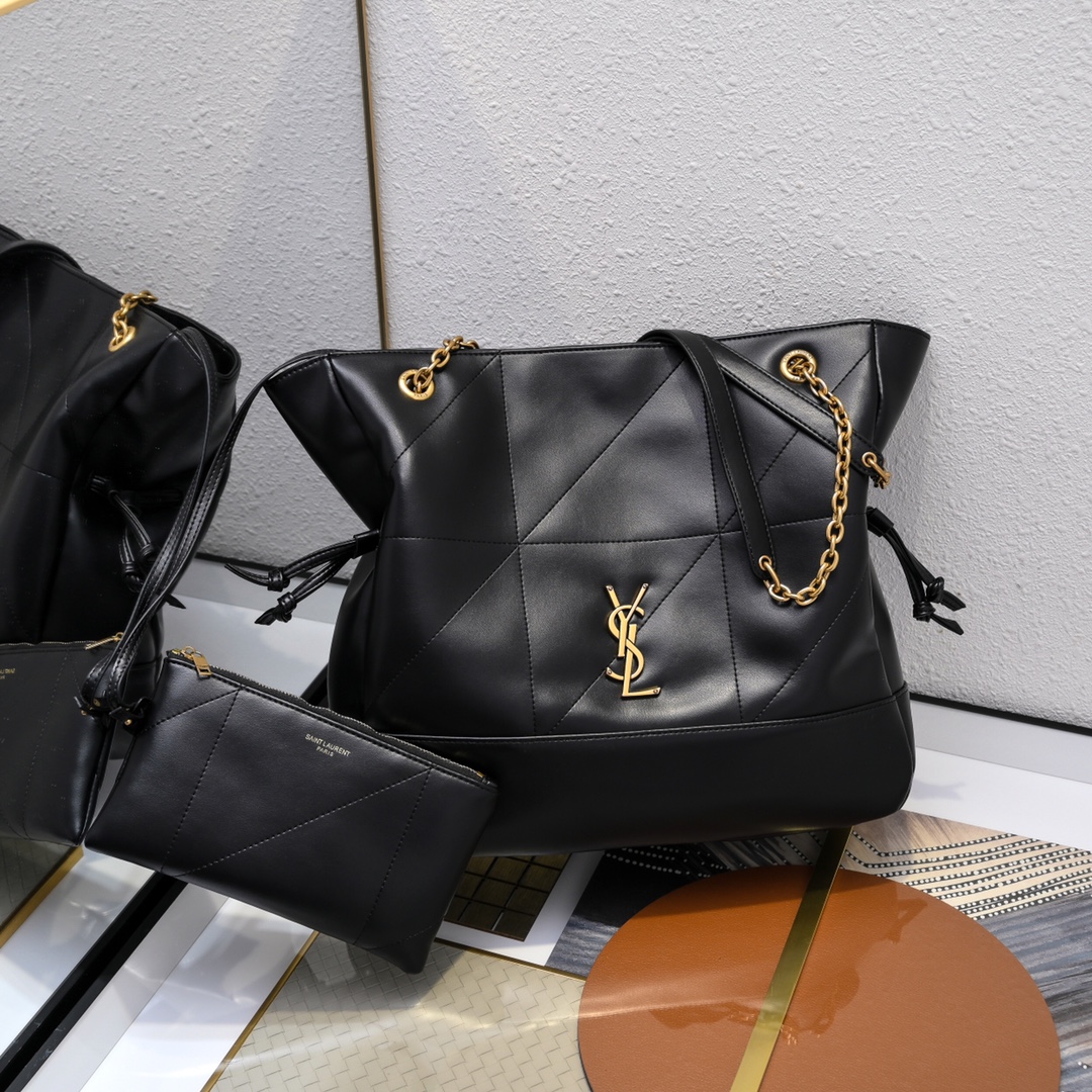 【Yves Saint Laurent】Jamie 4.3 Large POCHON 27×34×3cm