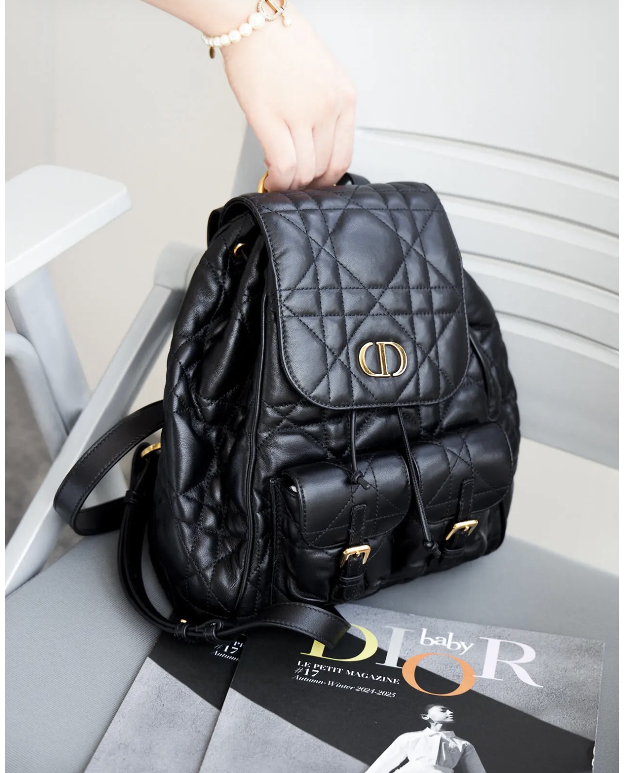 【DIOR 】Caro 23 x26.7x 12.5CM