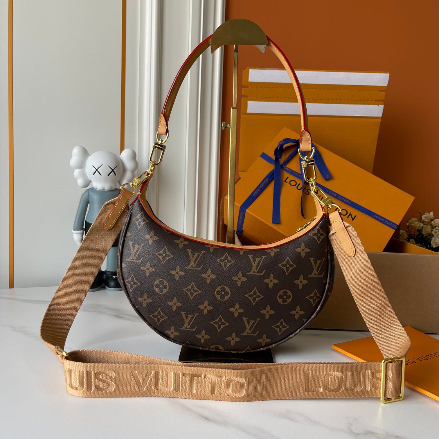 【LOUIS VUITTON】loop hobo 22x9x33CM