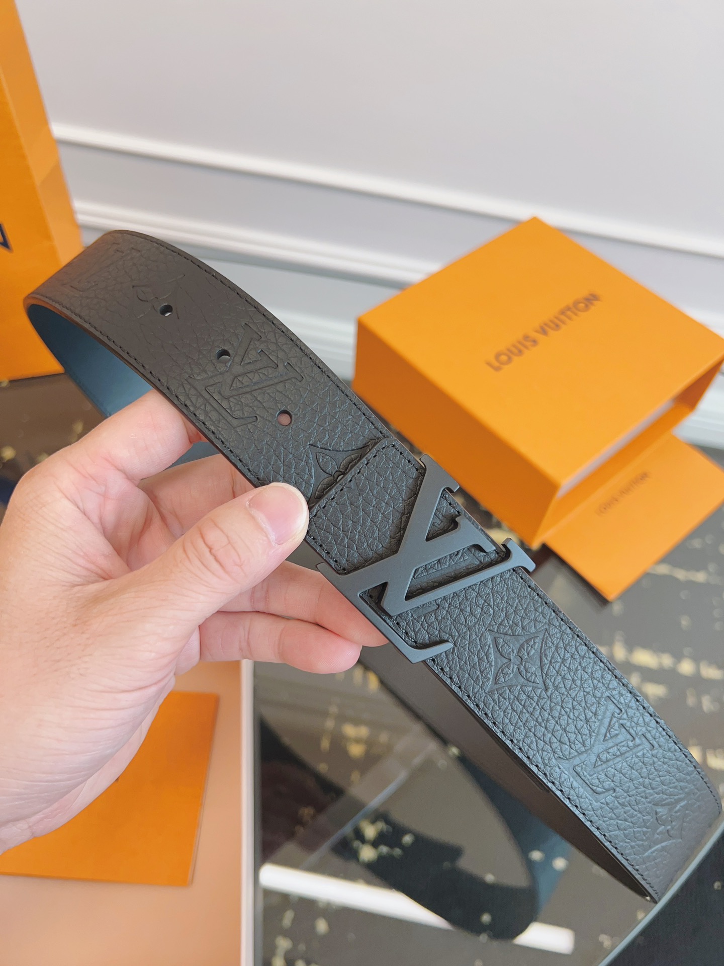 【Louis Vuitton】 メンズ  幅：4.0CM 長：105-125CM