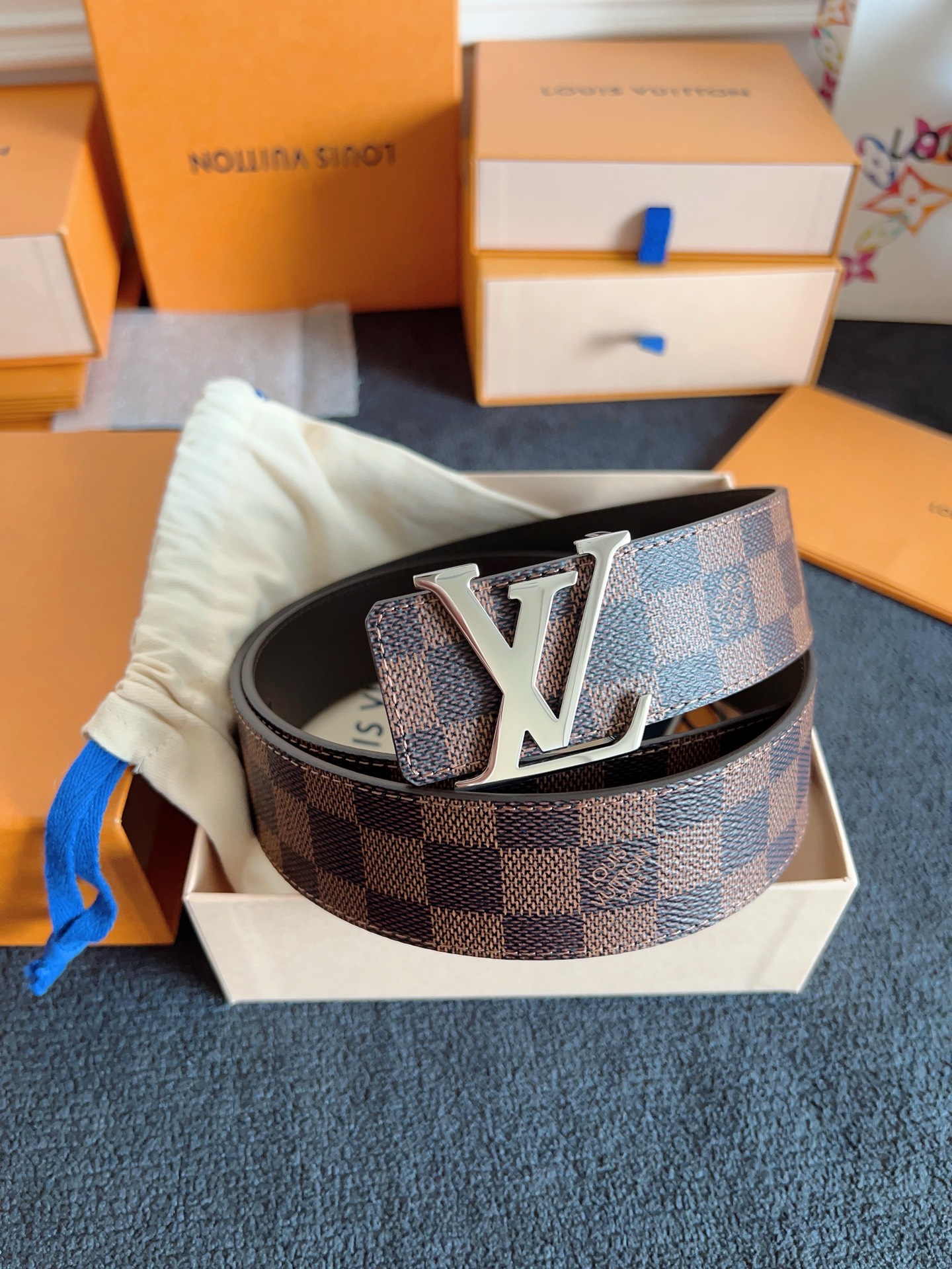 【Louis Vuitton】 メンズ  幅：4.0CM 長：105-125CM