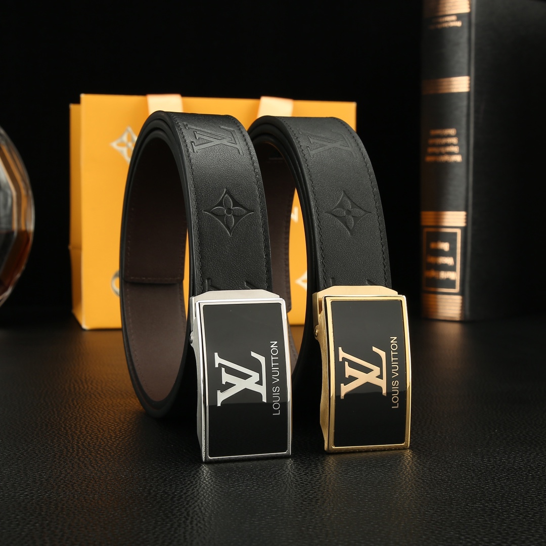 【Louis Vuitton】 メンズ  幅：3.5CM 長：105-125CM