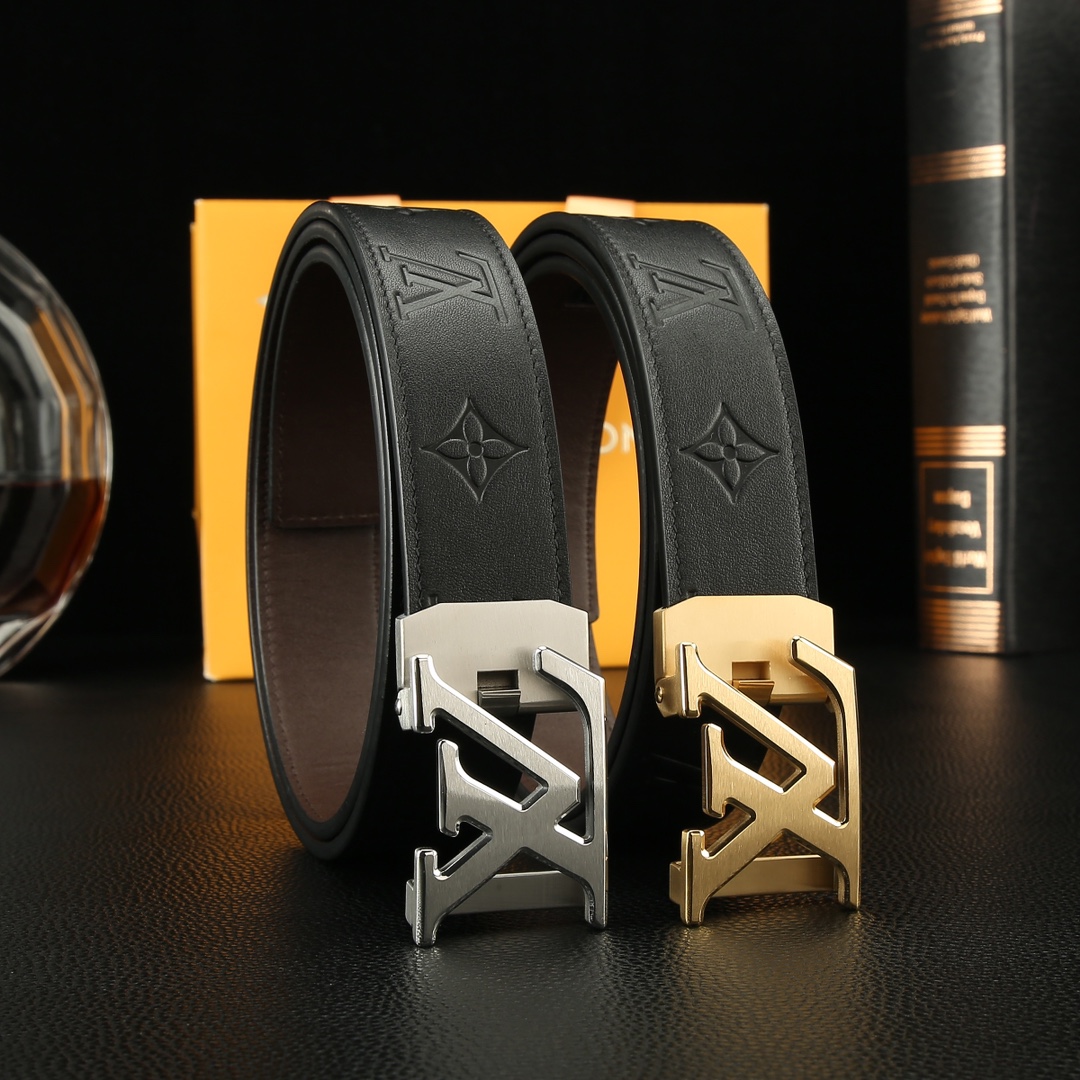 【Louis Vuitton】 メンズ  幅：3.5CM 長：105-125CM