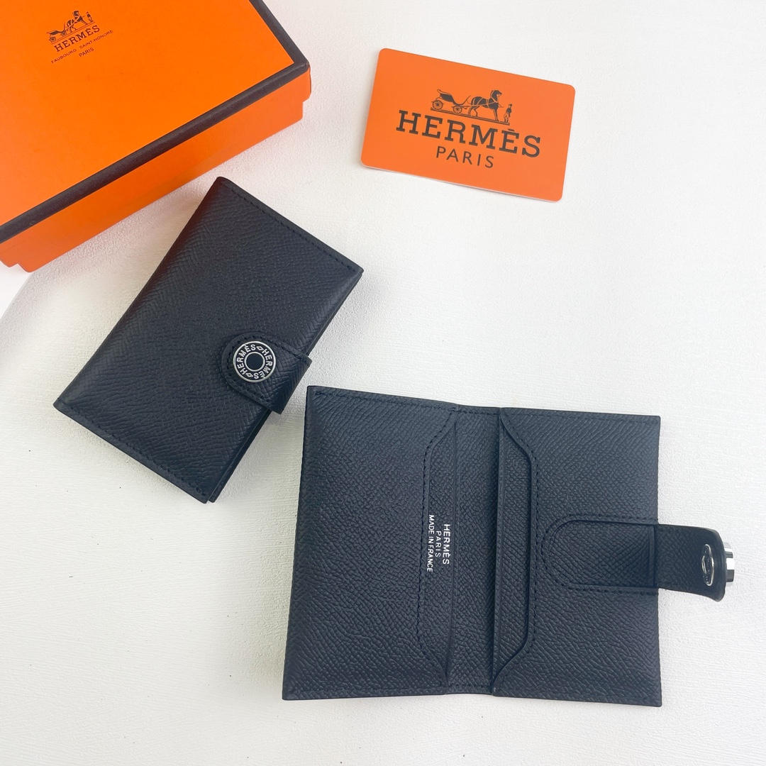 【Hermes 】Evercolor 10.5 x 7 x 2CM