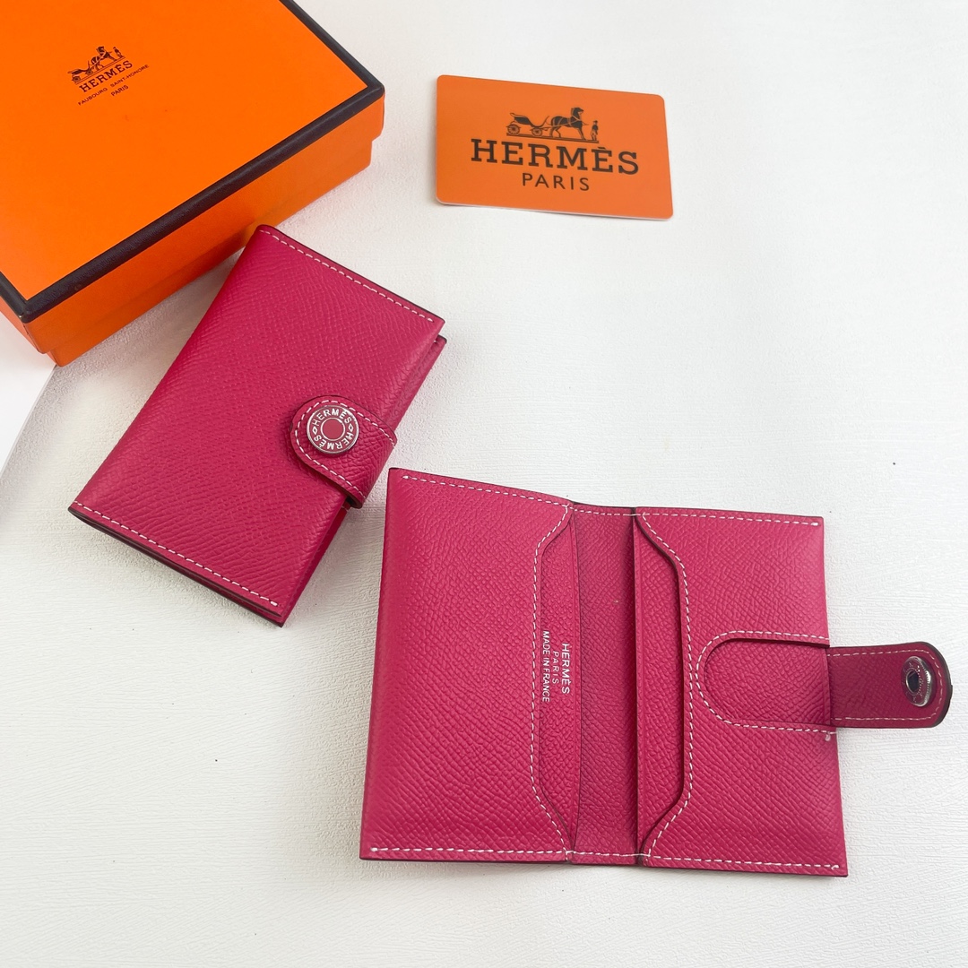 【Hermes 】Evercolor 10.5 x 7 x 2CM