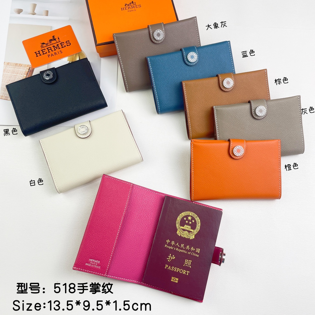 【Hermes 】Evercolor 13.5×9.5×1.5CM