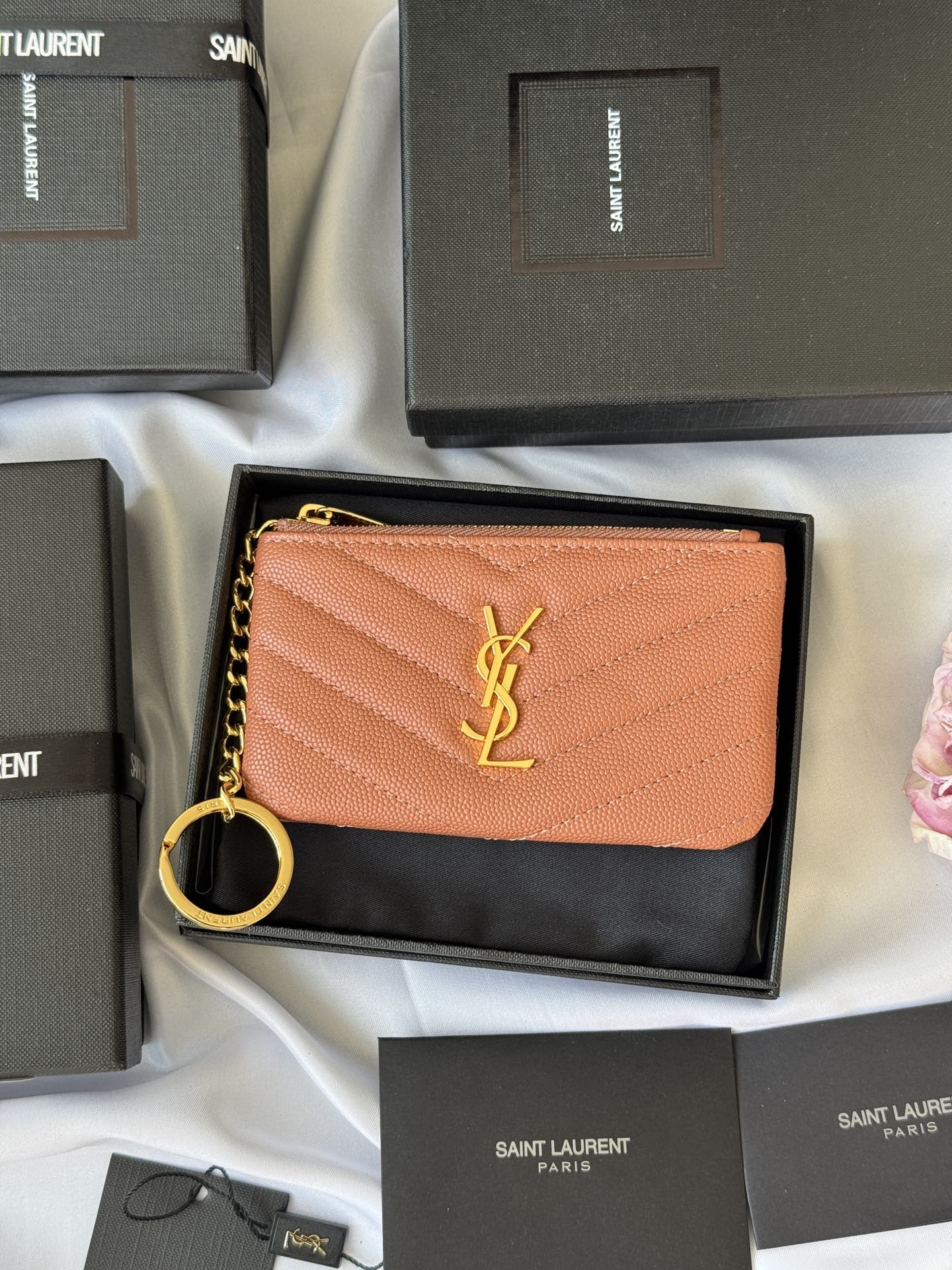 【Yves Saint laurent】高品質の 13x7.5x2cm