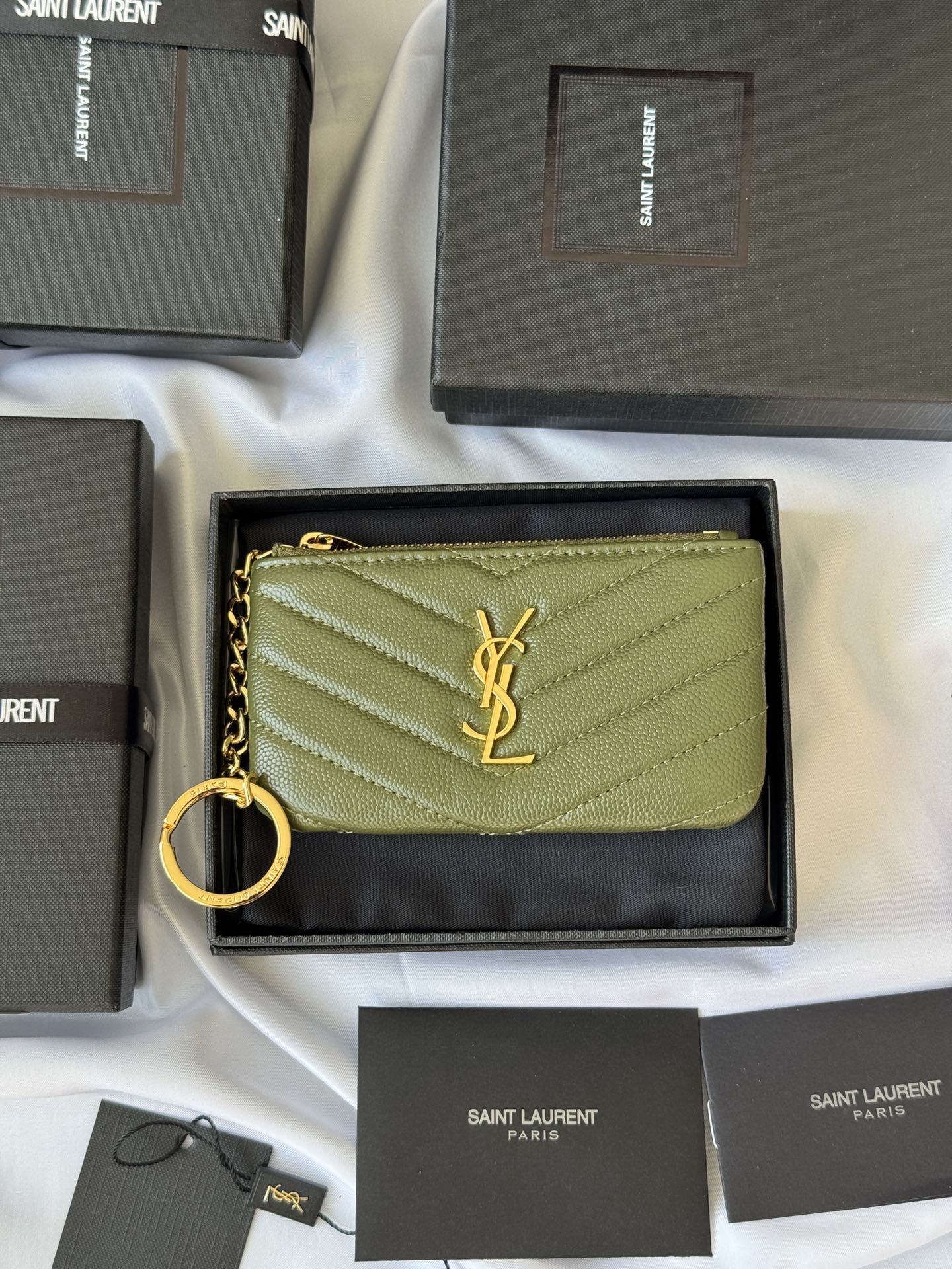 【Yves Saint laurent】高品質の 13x7.5x2cm
