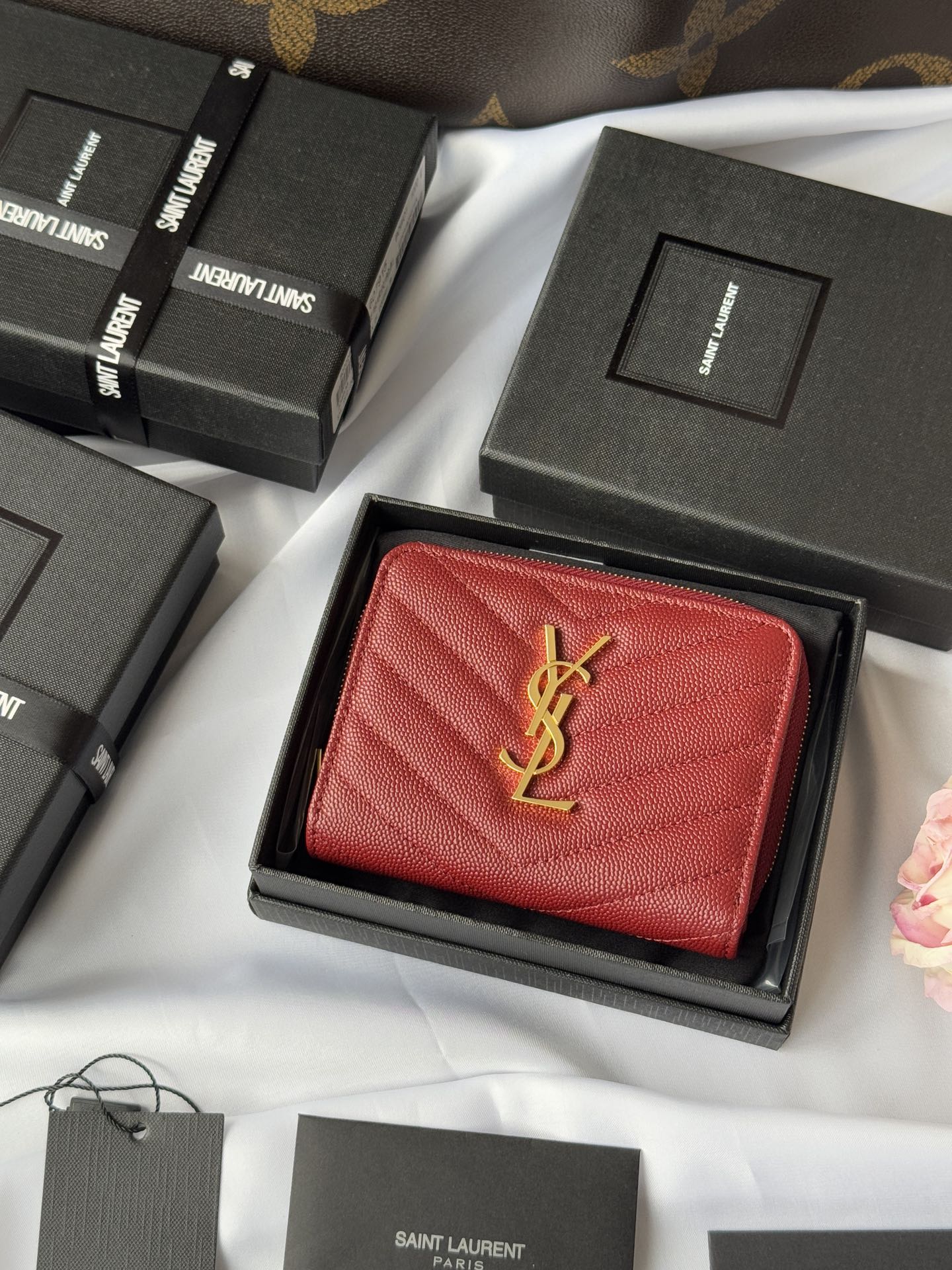 【Yves Saint laurent】高品質 12*10*3CM