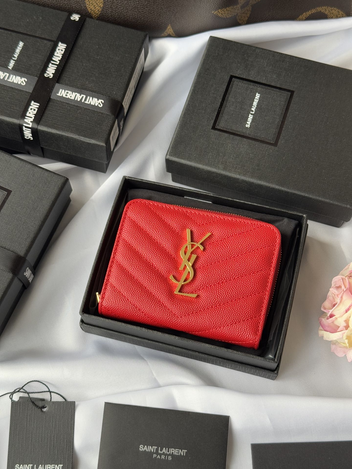 【Yves Saint laurent】高品質 12*10*3CM