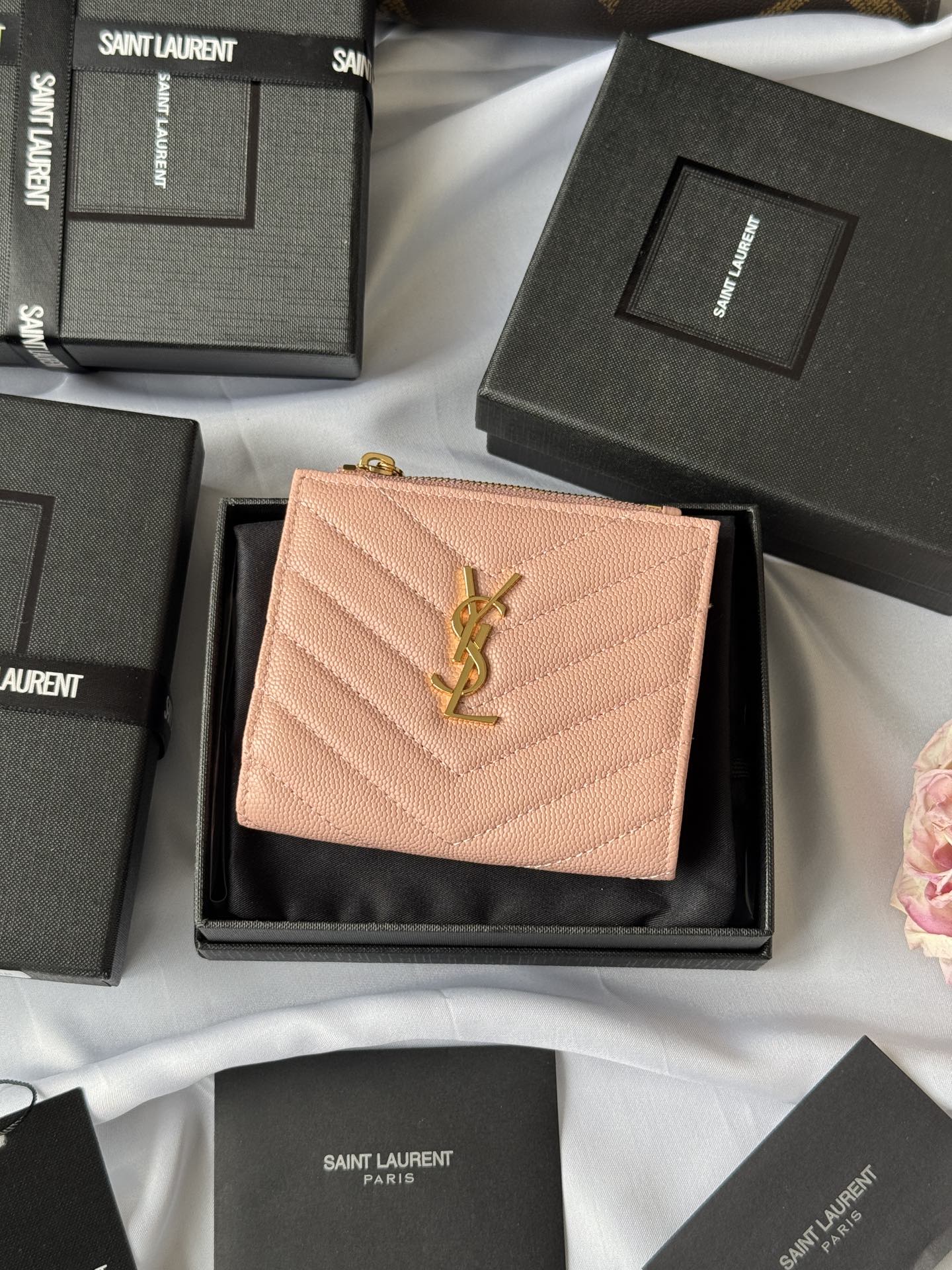 【Yves Saint laurent】高品質 13*9*1.5cm