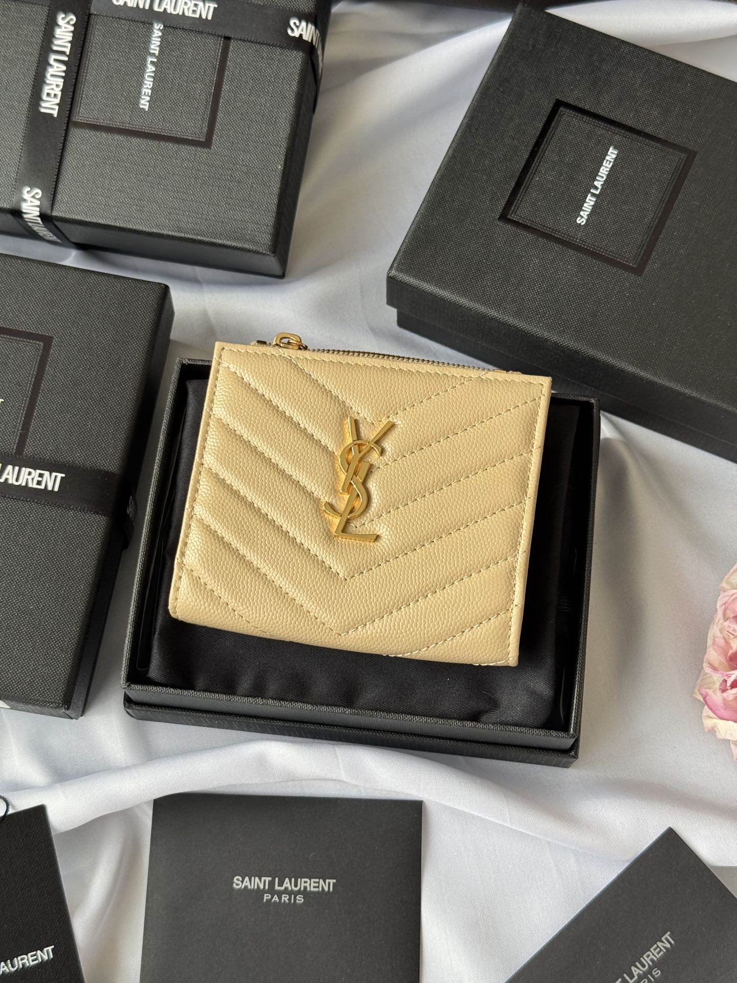 【Yves Saint laurent】高品質 13*9*1.5cm