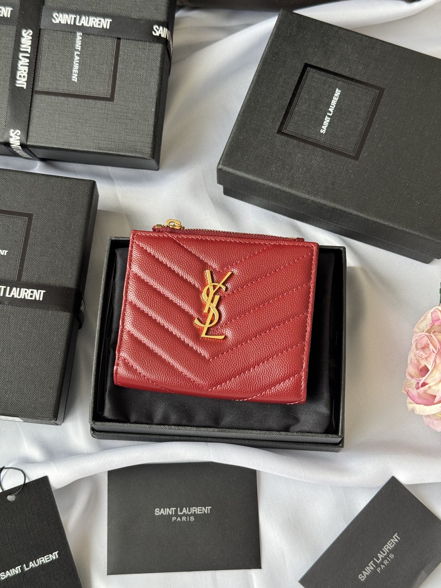 【Yves Saint laurent】高品質 13*9*1.5cm