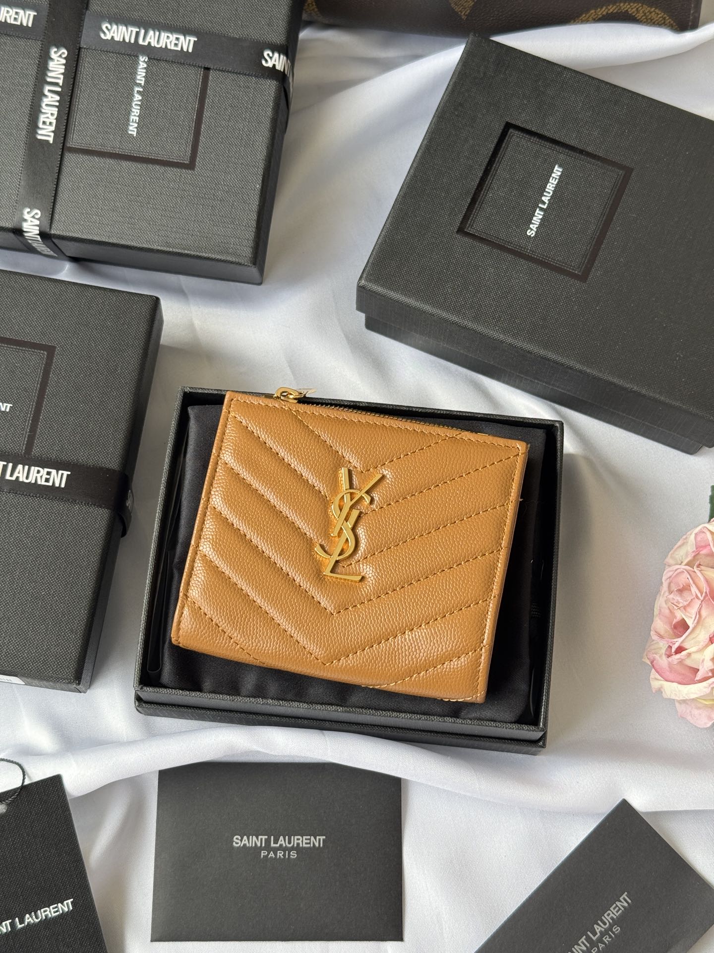 【Yves Saint laurent】高品質 13*9*1.5cm