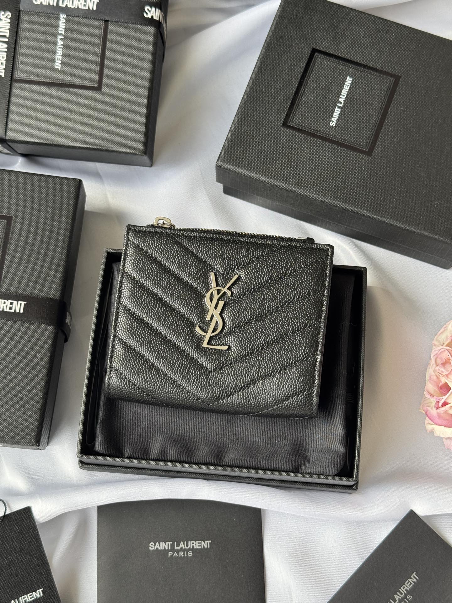 【Yves Saint laurent】高品質 13*9*1.5cm