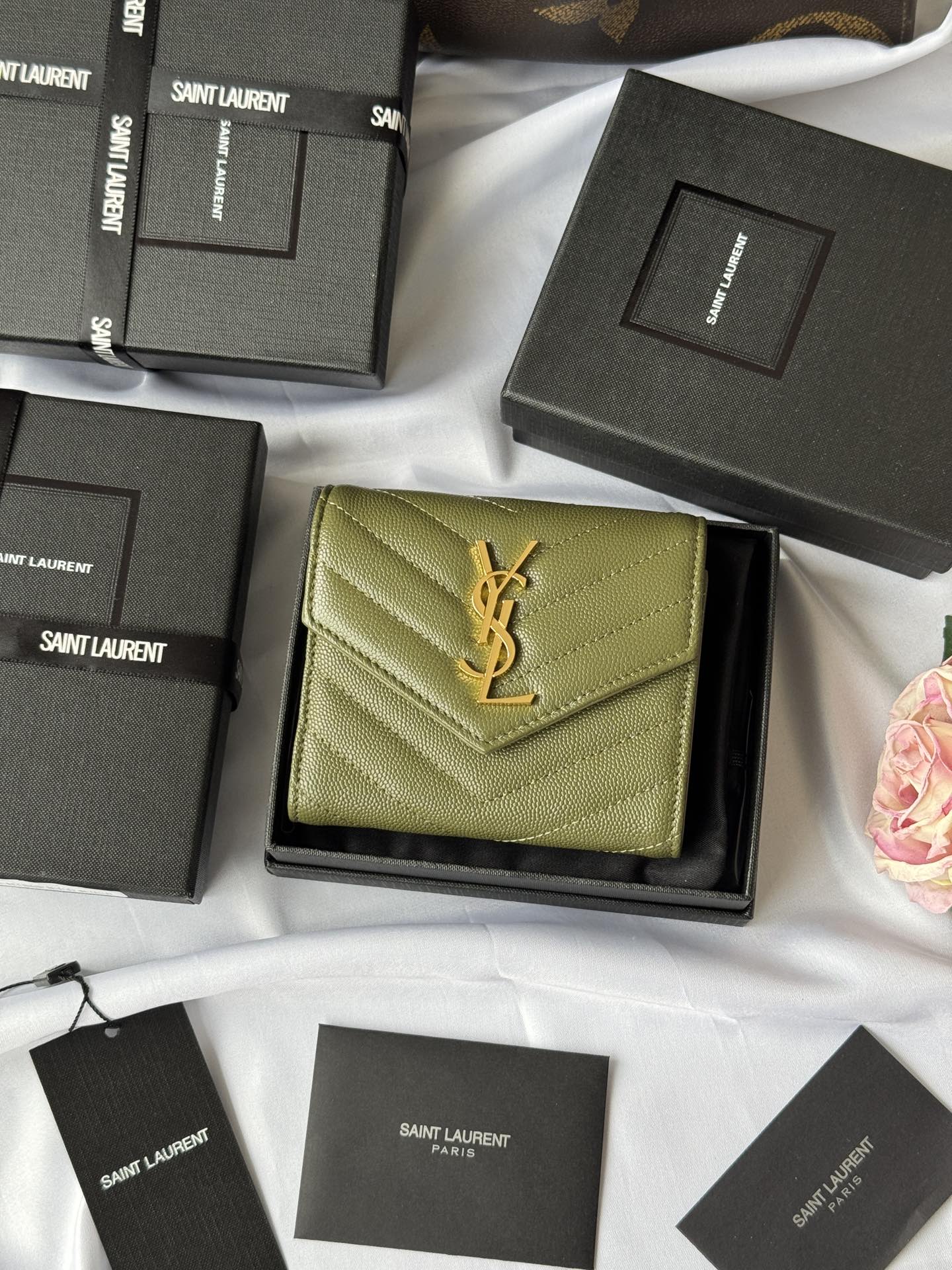 【Yves Saint laurent】高品質 12.5*10*2.5cm