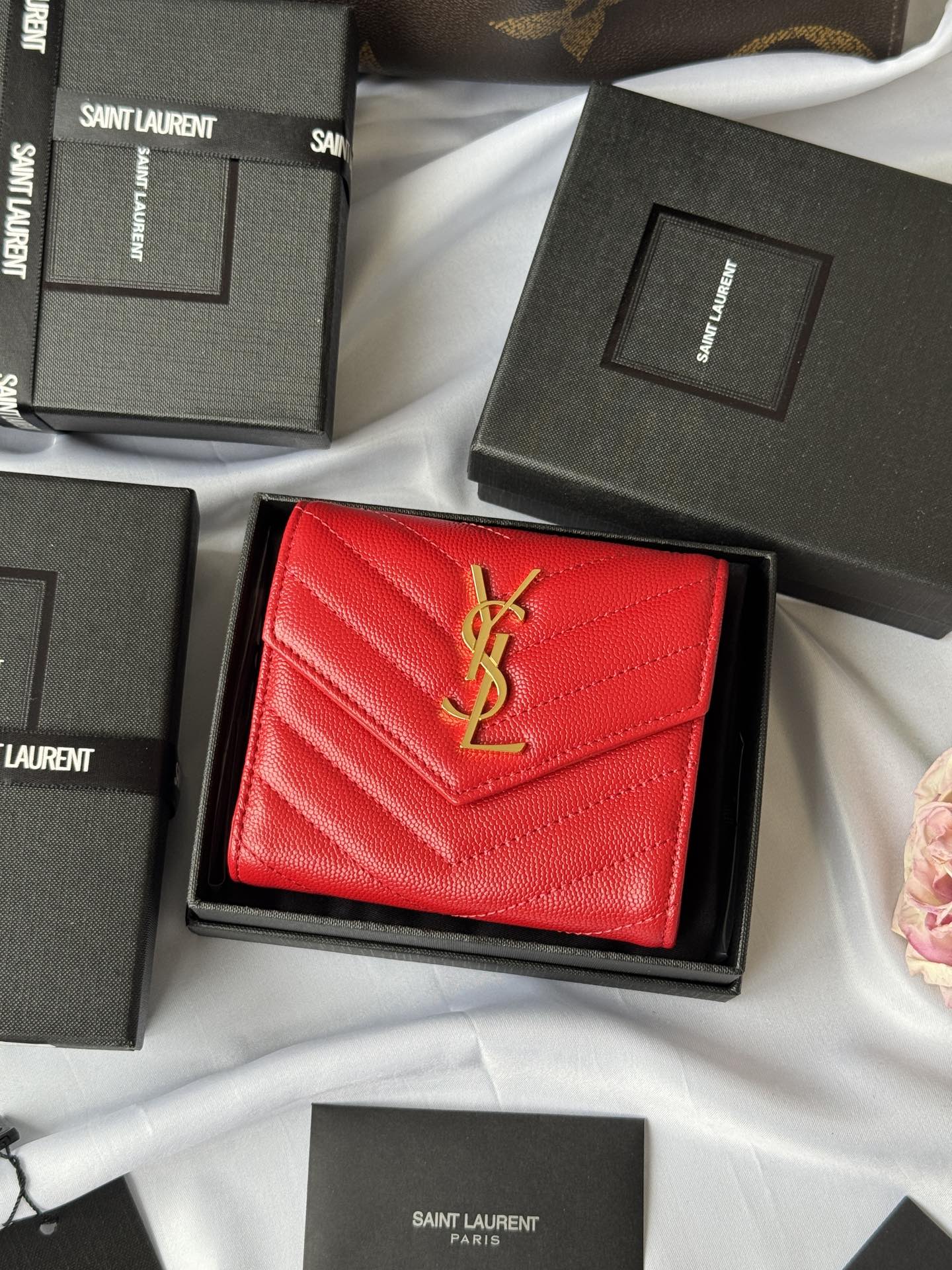 【Yves Saint laurent】高品質 12.5*10*2.5cm