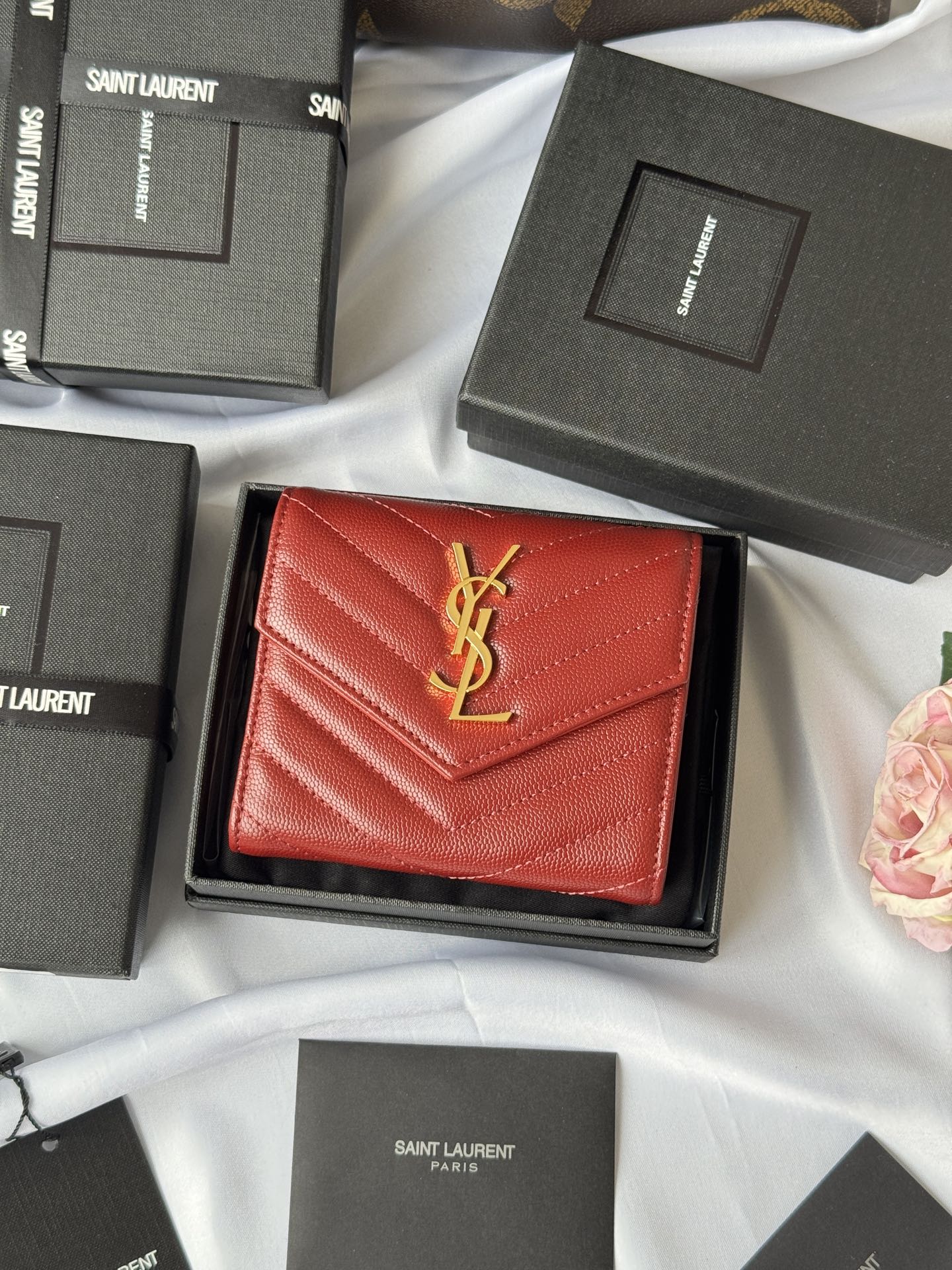 【Yves Saint laurent】高品質 12.5*10*2.5cm