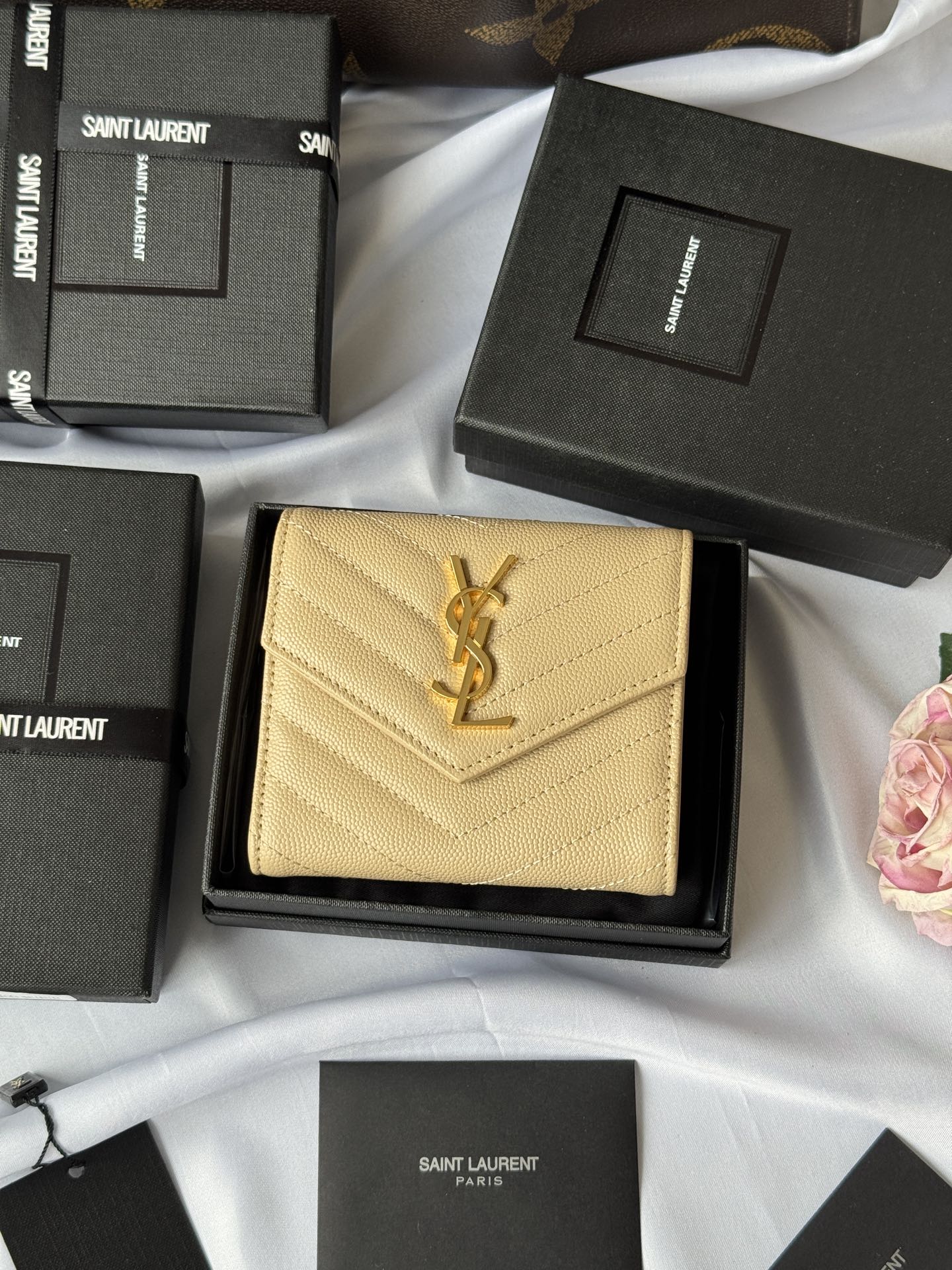 【Yves Saint laurent】高品質 12.5*10*2.5cm