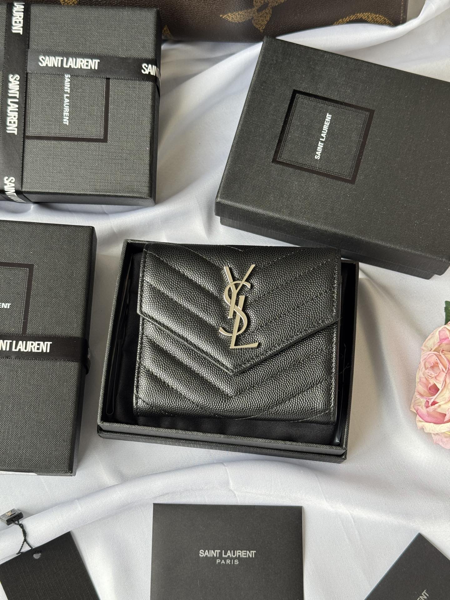 【Yves Saint laurent】高品質 12.5*10*2.5cm