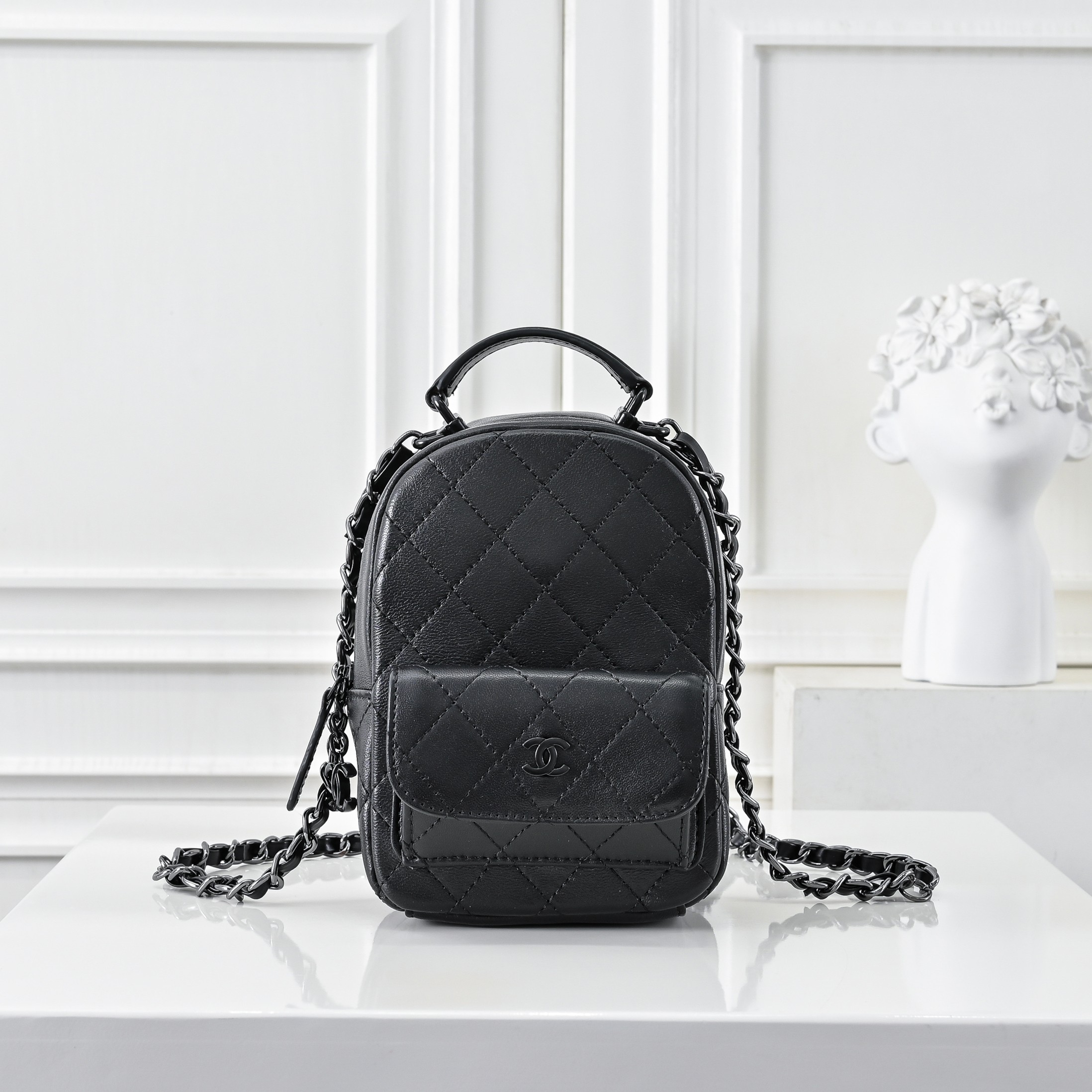 【シャネル】mini  12.5/19/7cm