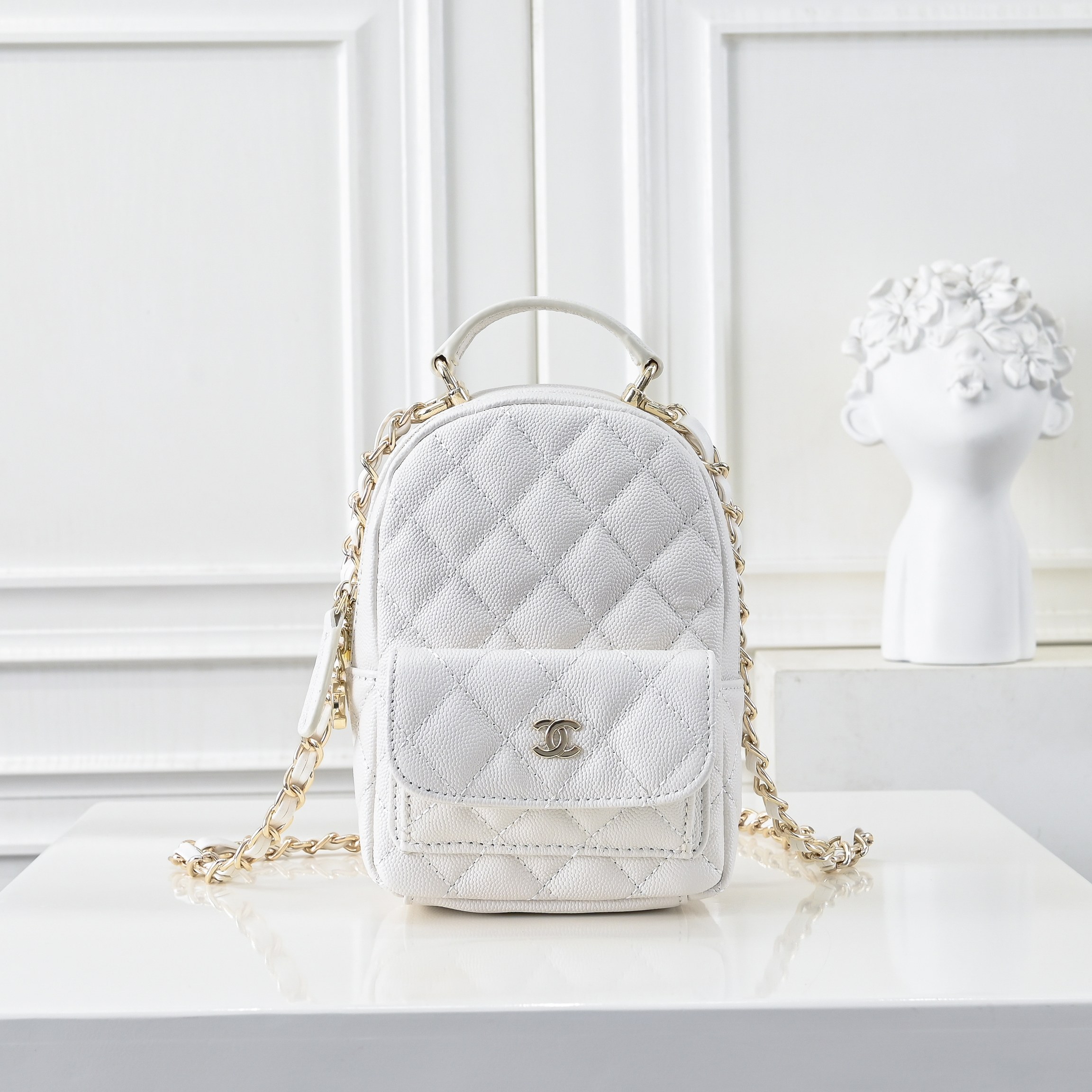 【シャネル】mini  12.5/19/7cm