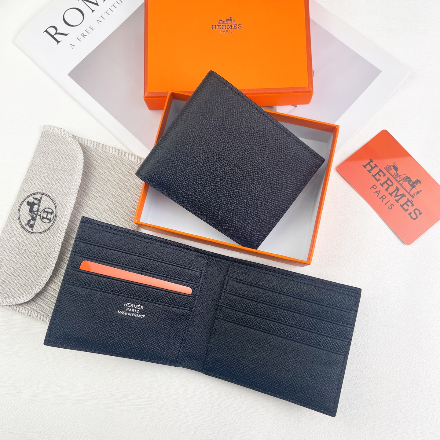 【Hermes 】11 x 9.2 x 2.2CM