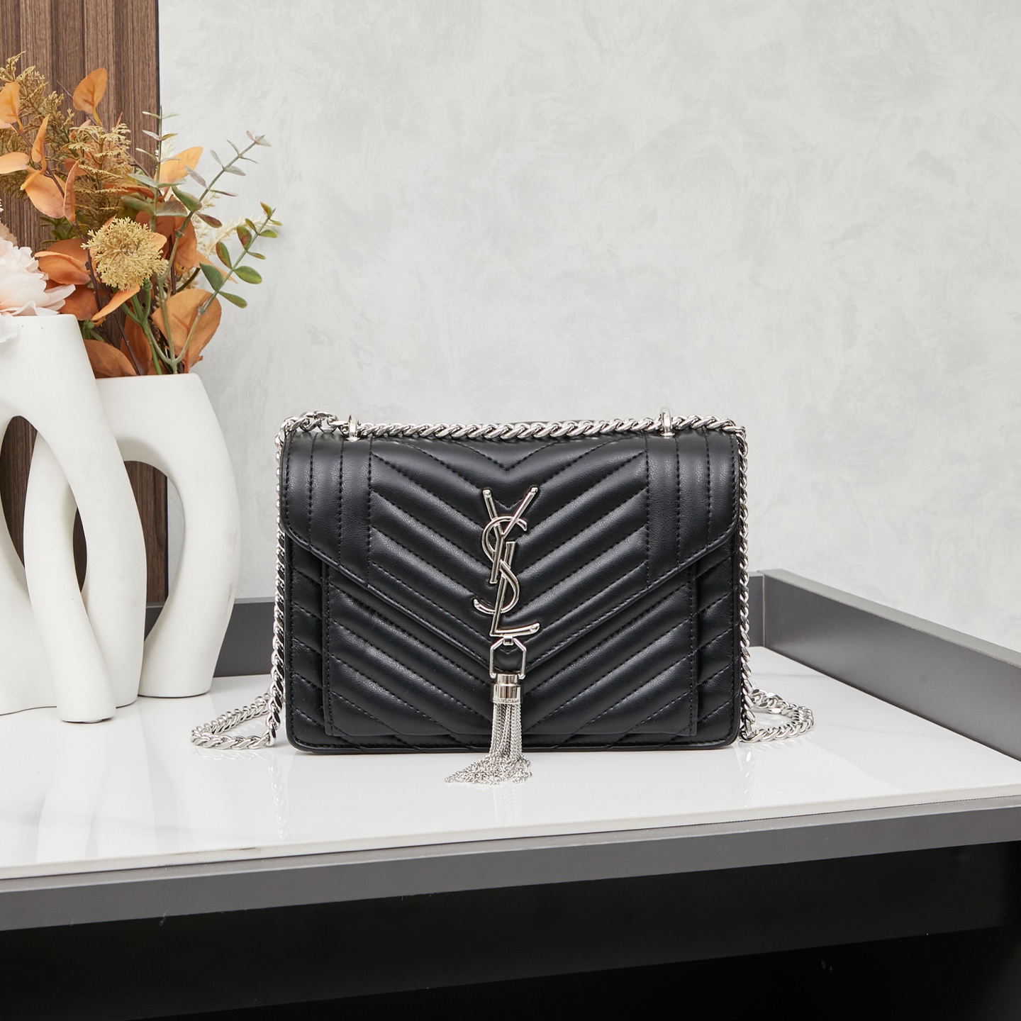 【Yves Saint Laurent】22x15.5x7CM